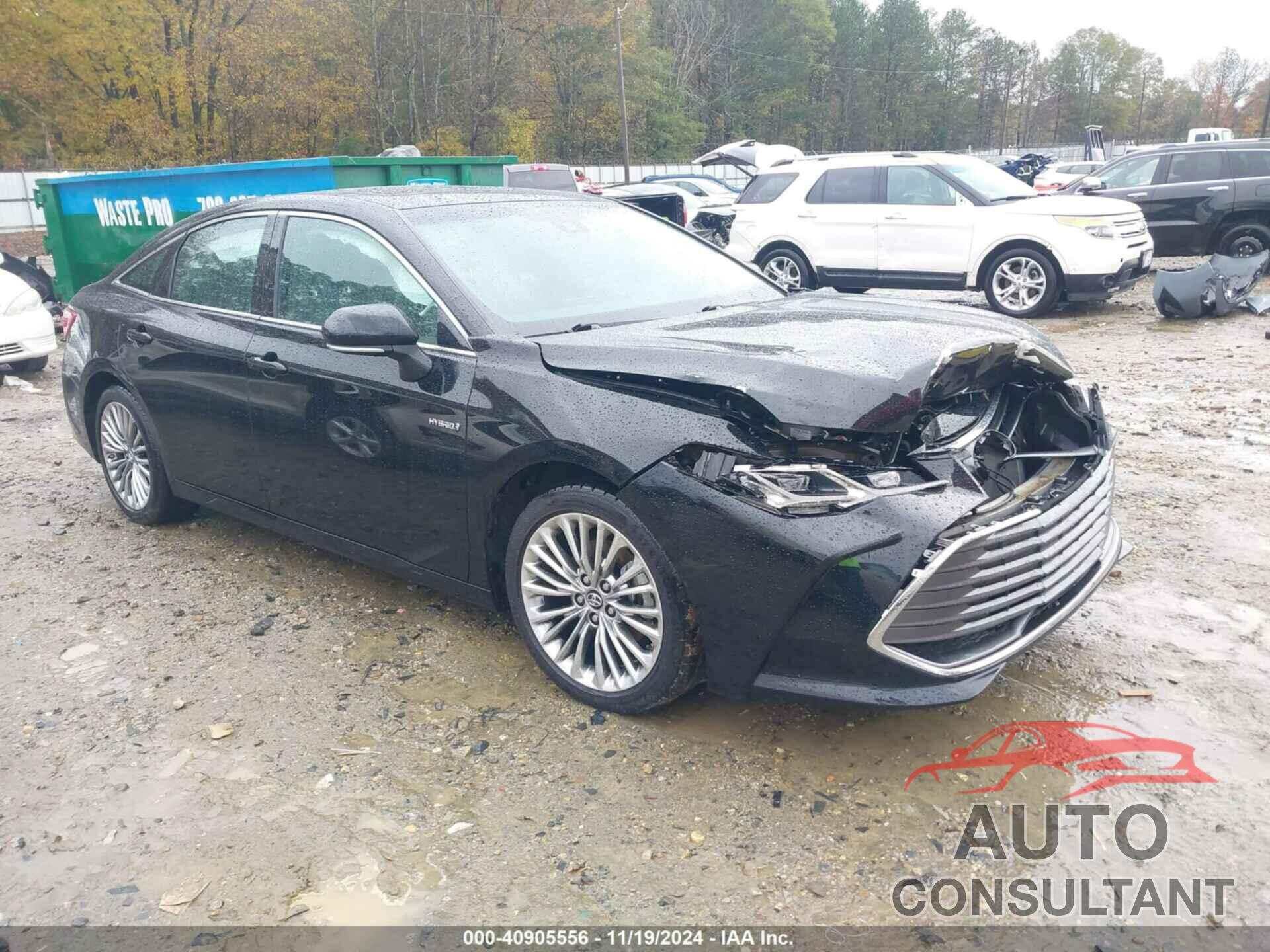 TOYOTA AVALON HYBRID 2019 - 4T1B21FB7KU003499