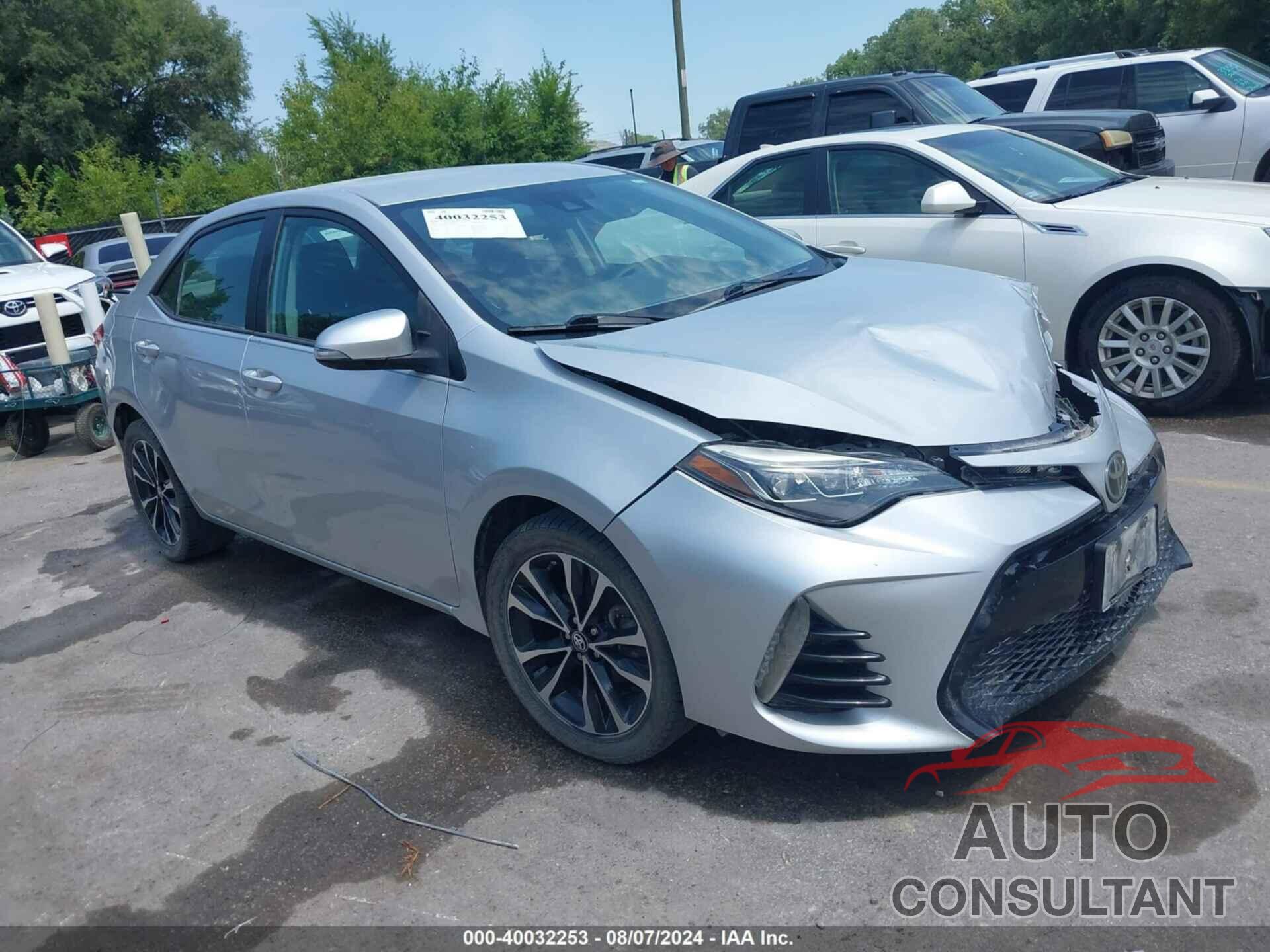 TOYOTA COROLLA 2017 - 5YFBURHE9HP572557