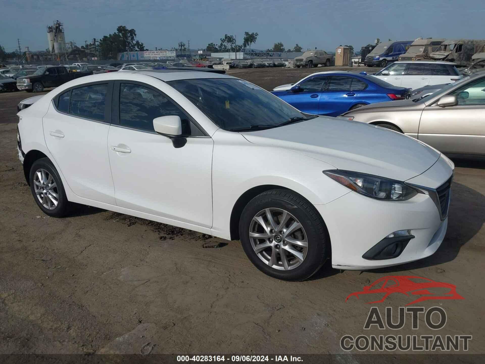 MAZDA MAZDA3 2016 - JM1BM1X73G1346876