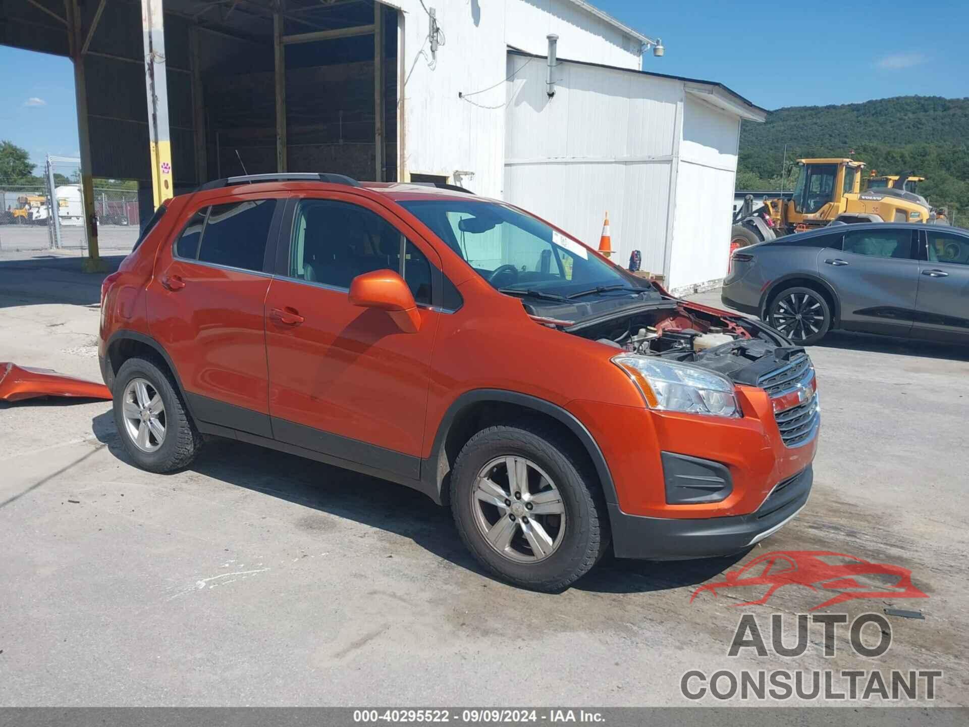 CHEVROLET TRAX 2016 - KL7CJPSBXGB565921