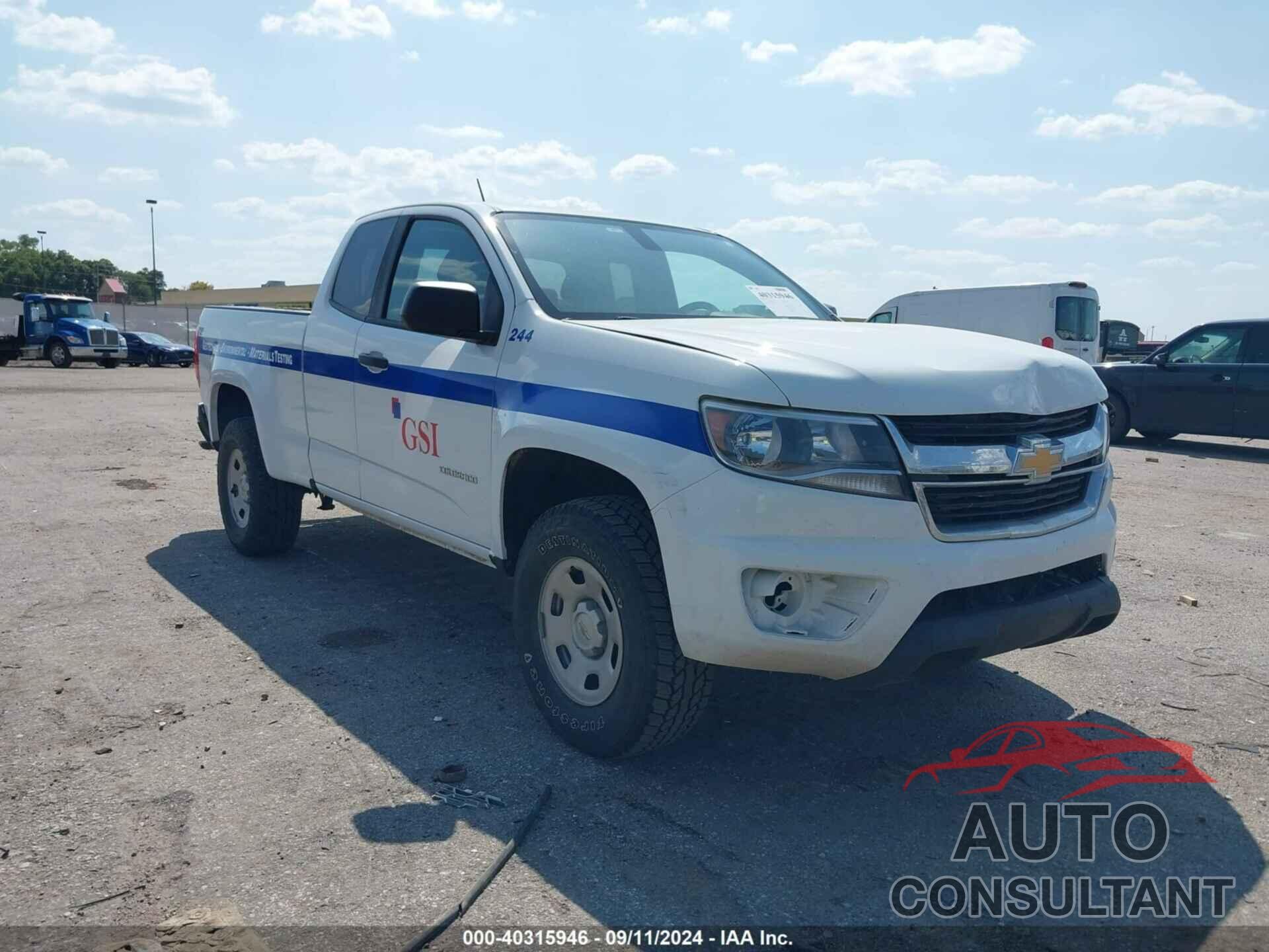 CHEVROLET COLORADO 2019 - 1GCHSBEAXK1222598