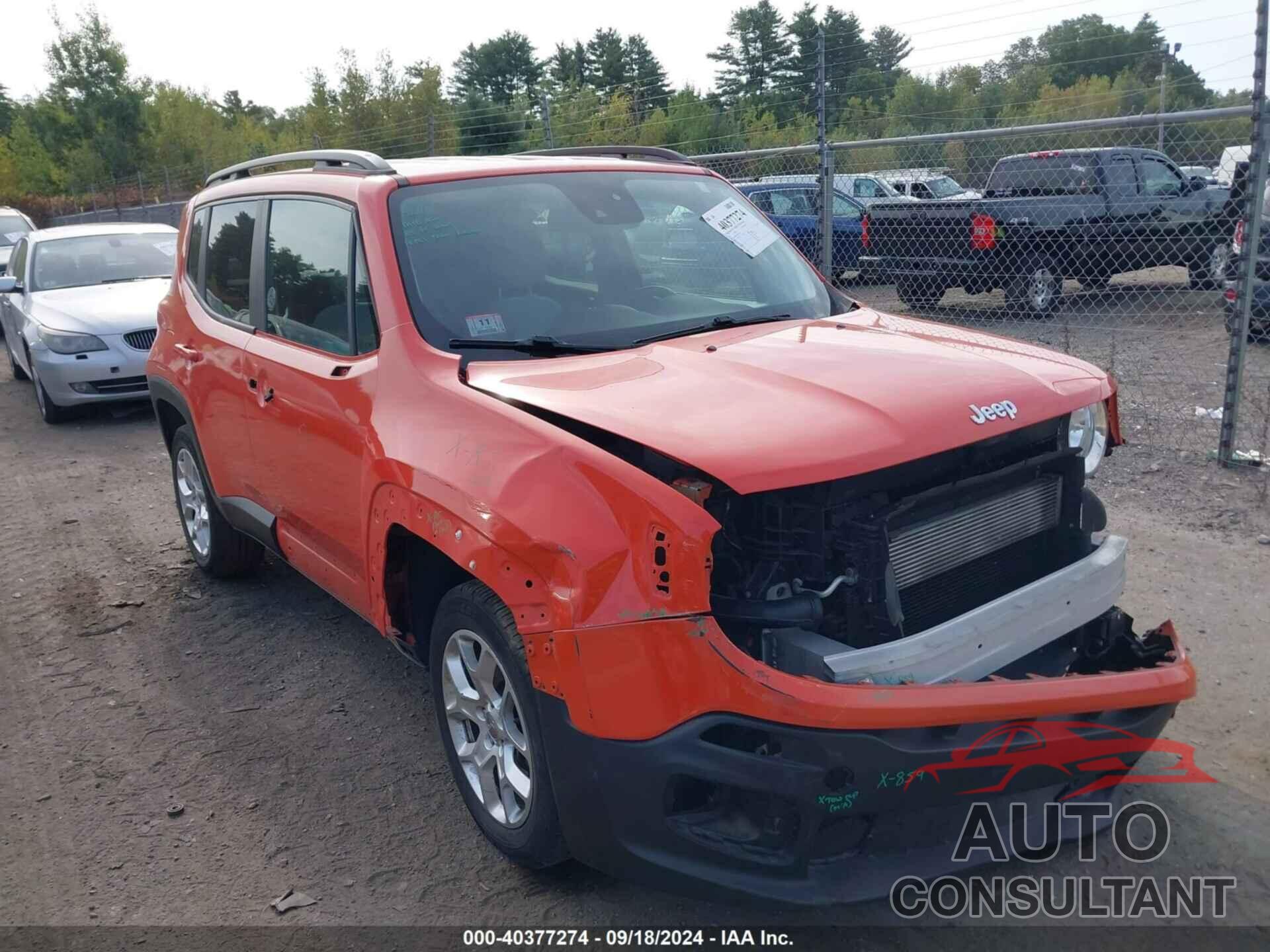 JEEP RENEGADE 2016 - ZACCJBBTXGPD05314