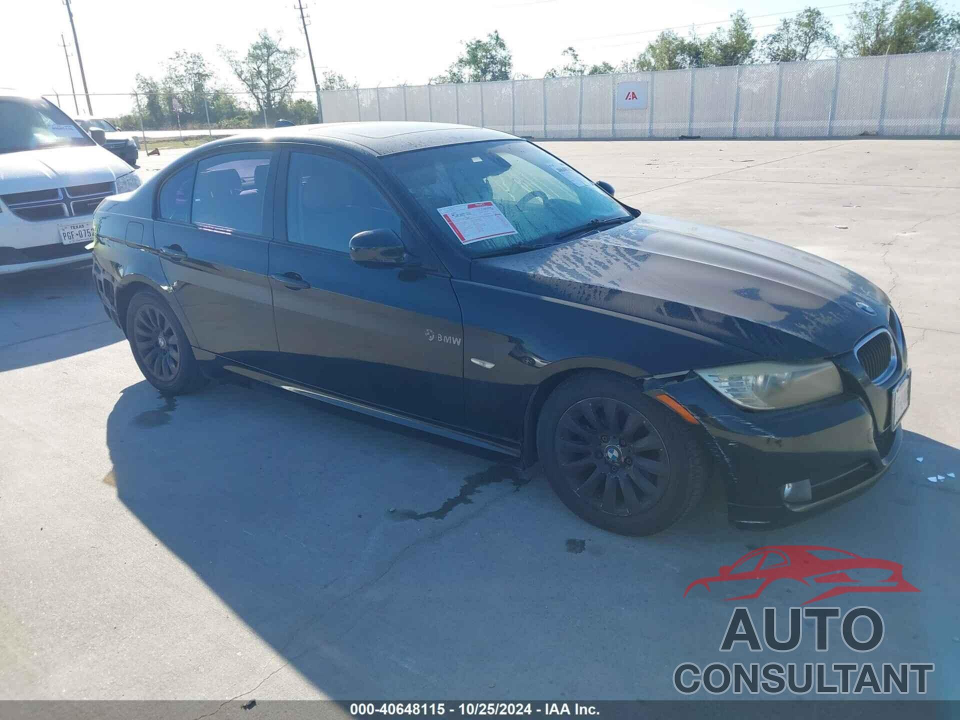 BMW 328I 2009 - WBAPH57579NL79534