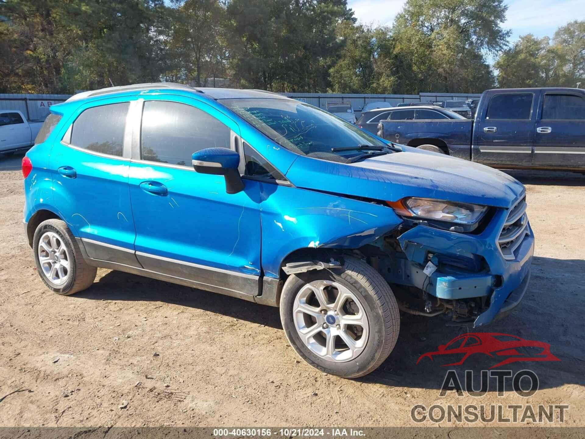FORD ECOSPORT 2019 - MAJ3S2GE8KC287812