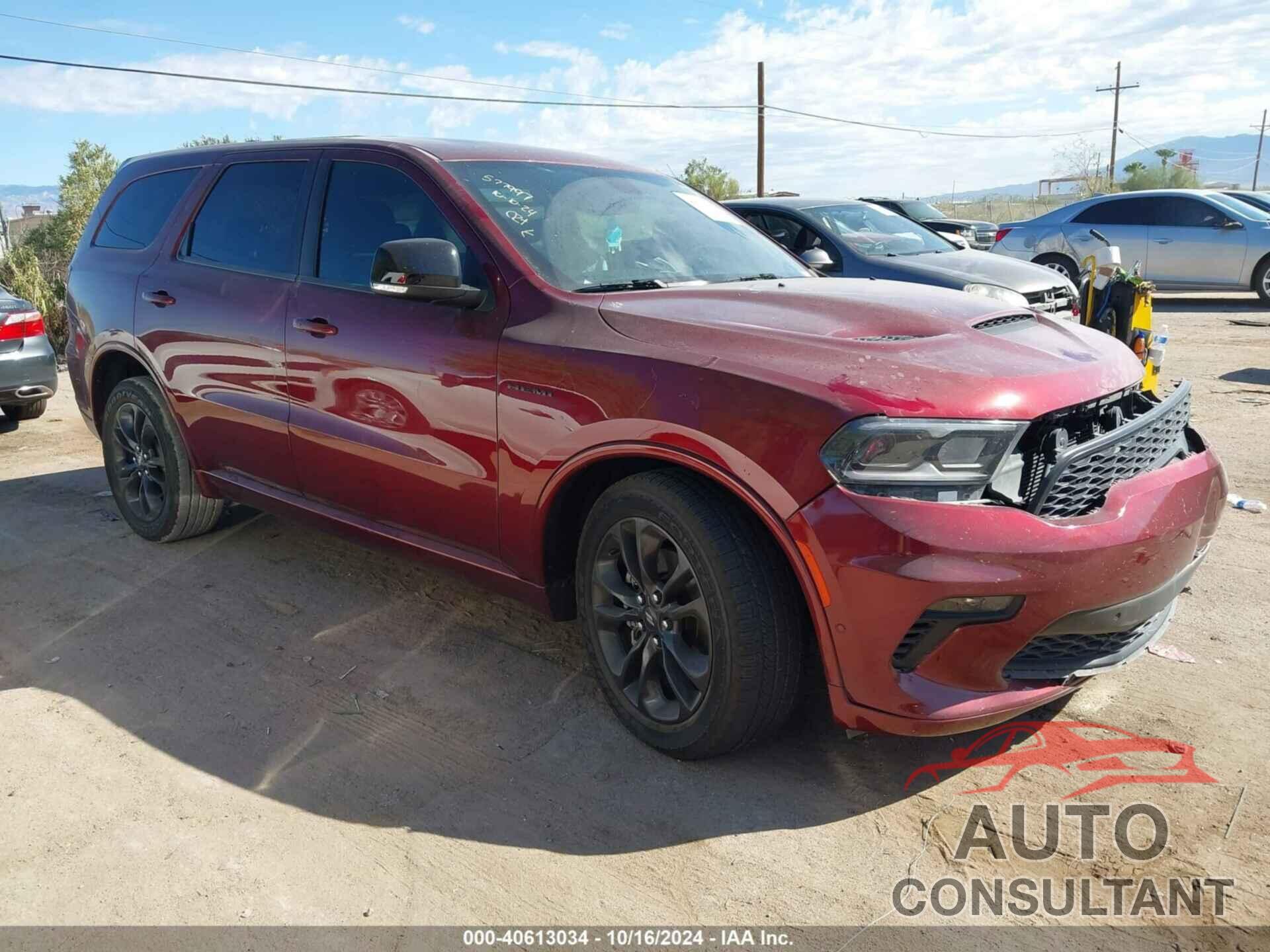 DODGE DURANGO 2021 - 1C4SDHCT2MC572810