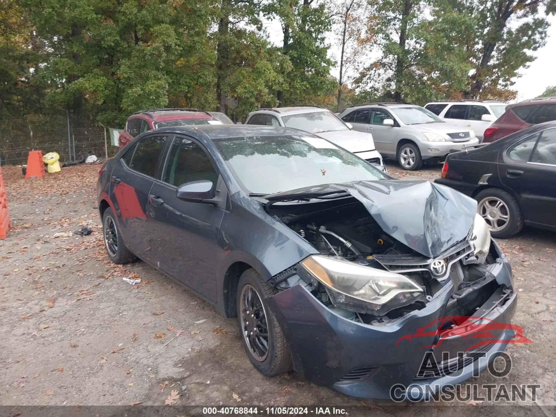 TOYOTA COROLLA 2016 - 2T1BURHE3GC624375