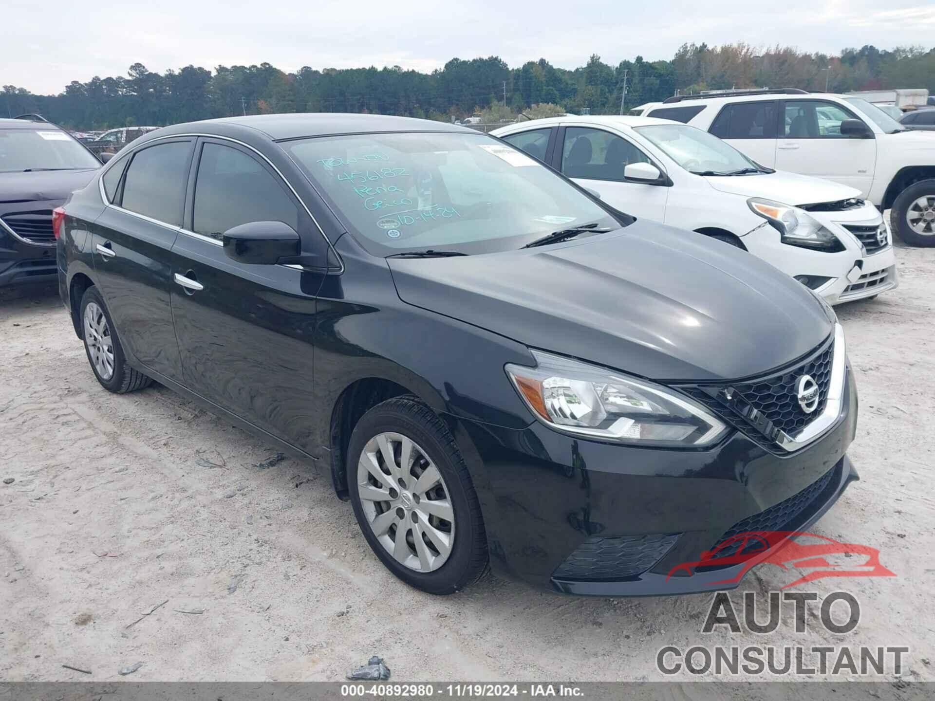 NISSAN SENTRA 2017 - 3N1AB7AP0HY355743