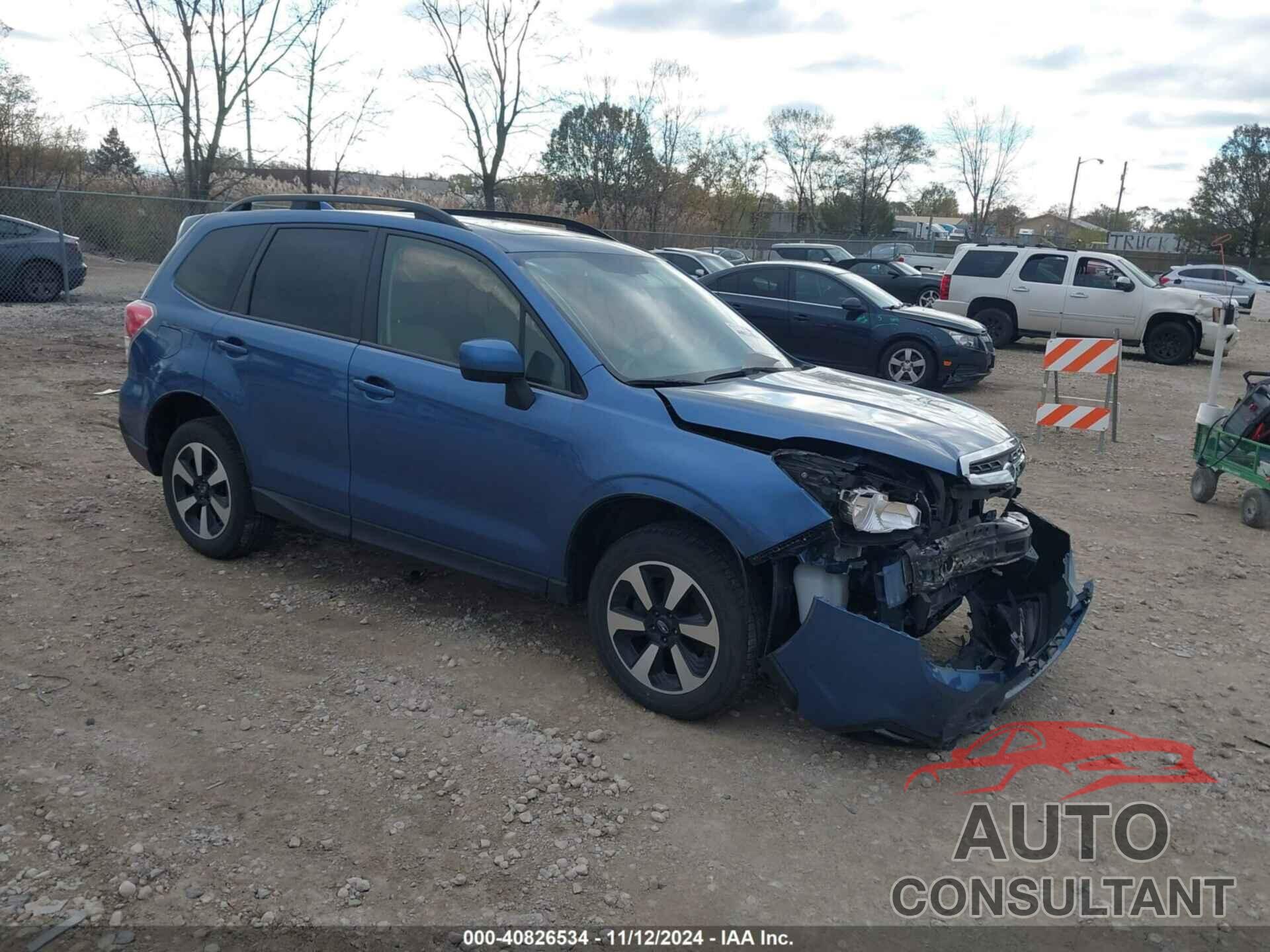 SUBARU FORESTER 2018 - JF2SJAEC1JH429408