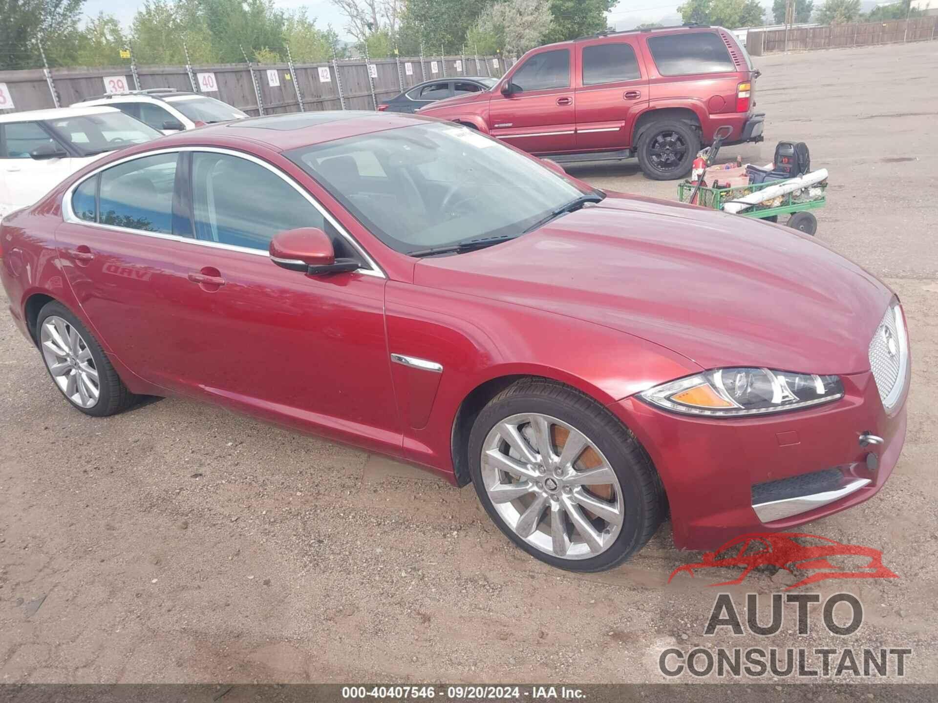 JAGUAR XF 2013 - SAJWJ0EF2D8S84213