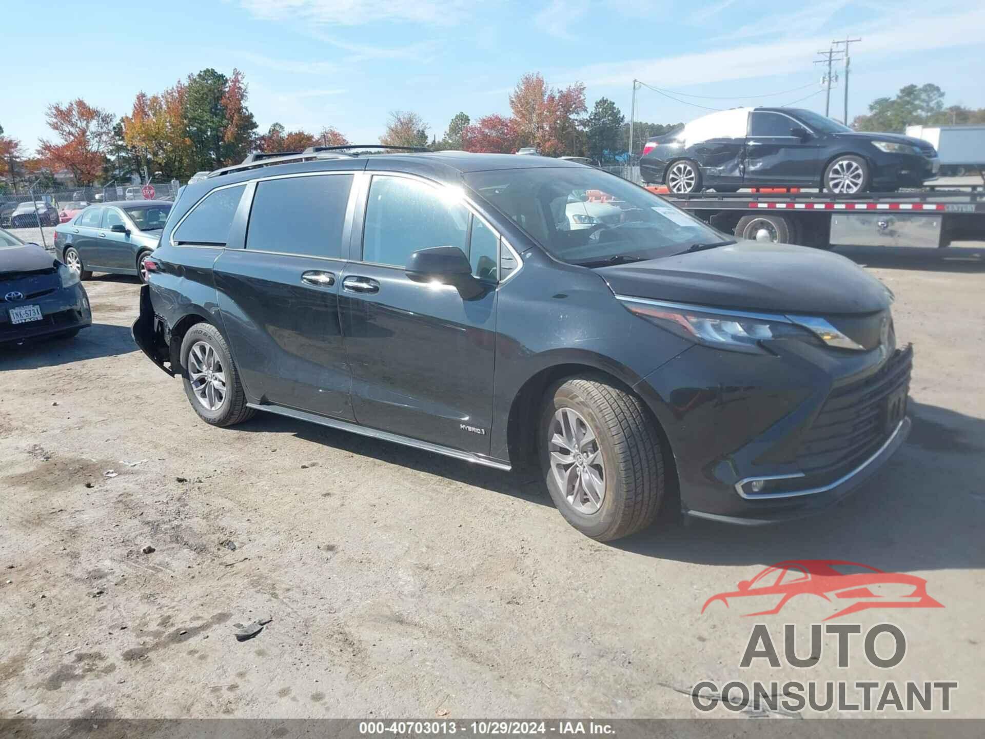 TOYOTA SIENNA 2021 - 5TDJSKFC1MS024418