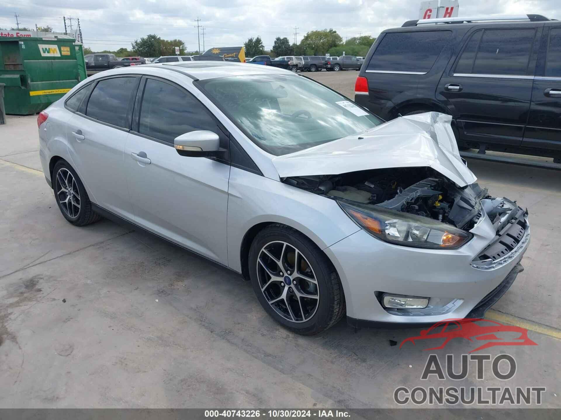 FORD FOCUS 2017 - 1FADP3H29HL332586