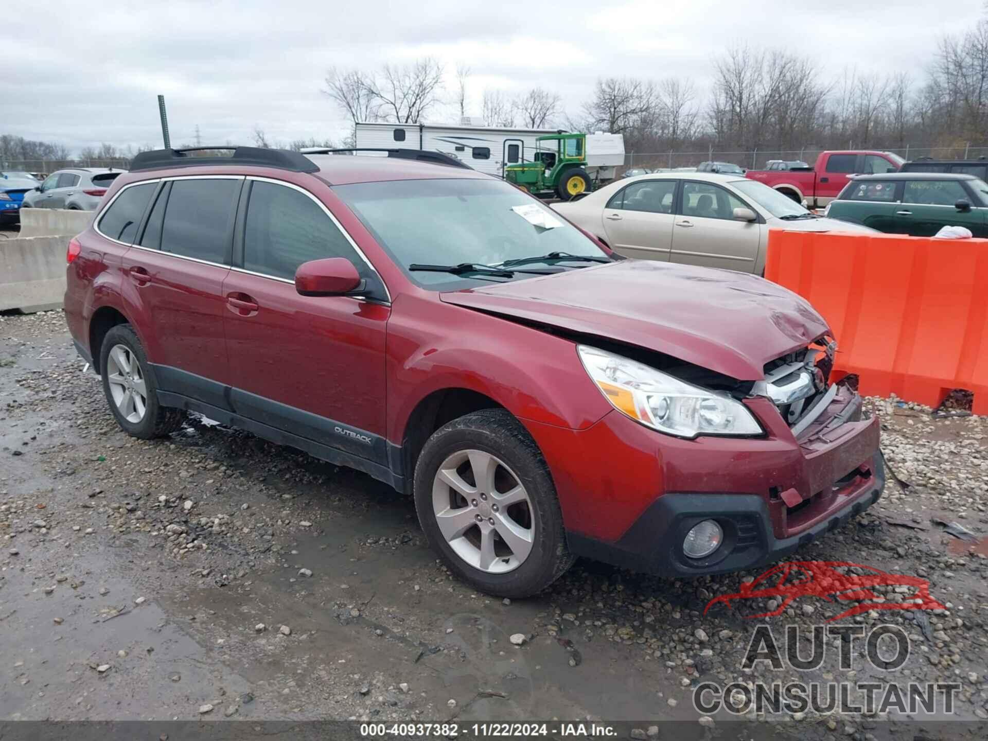 SUBARU OUTBACK 2014 - 4S4BRBCC5E3289460