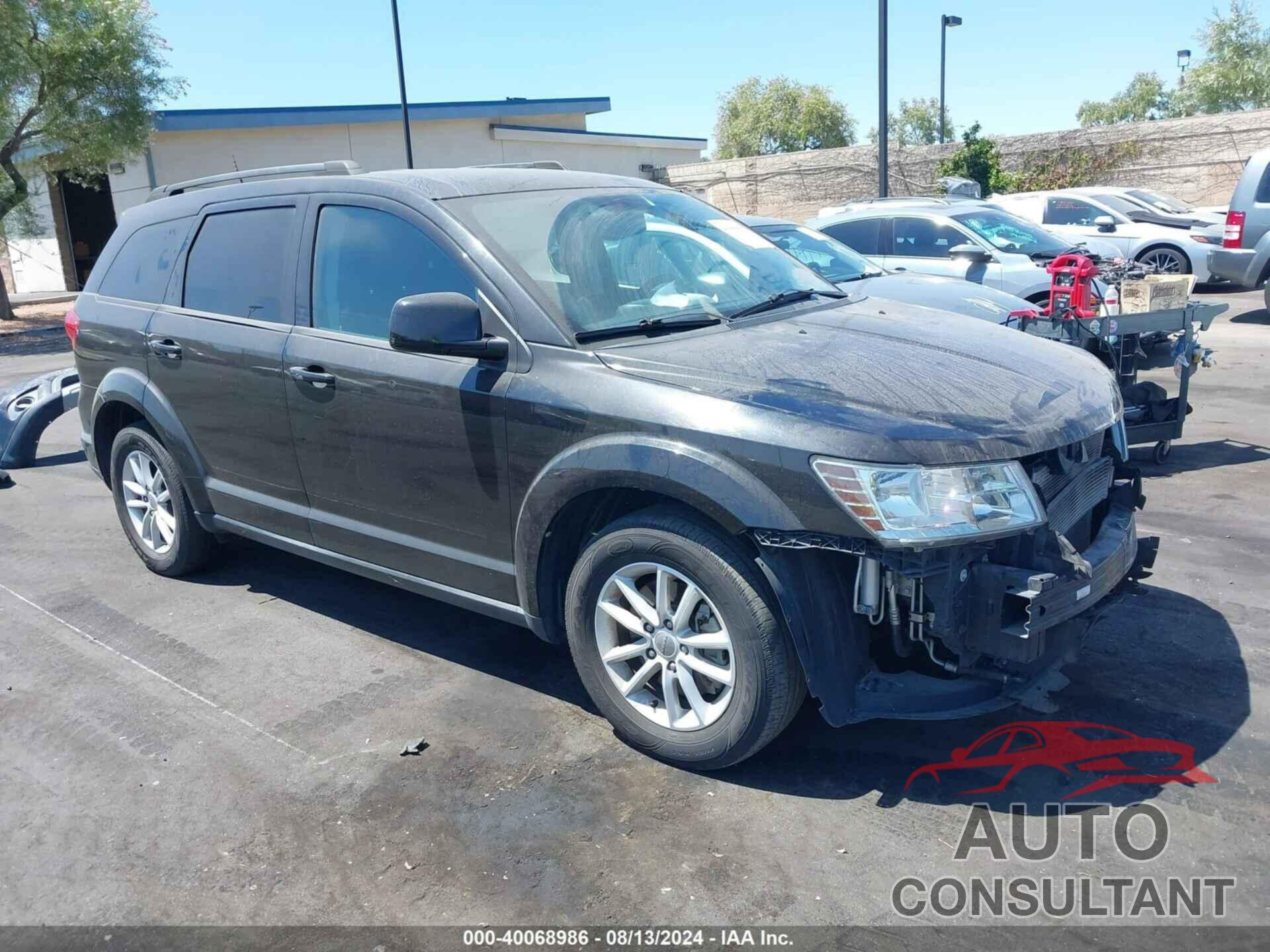 DODGE JOURNEY 2013 - 3C4PDCBB9DT608367