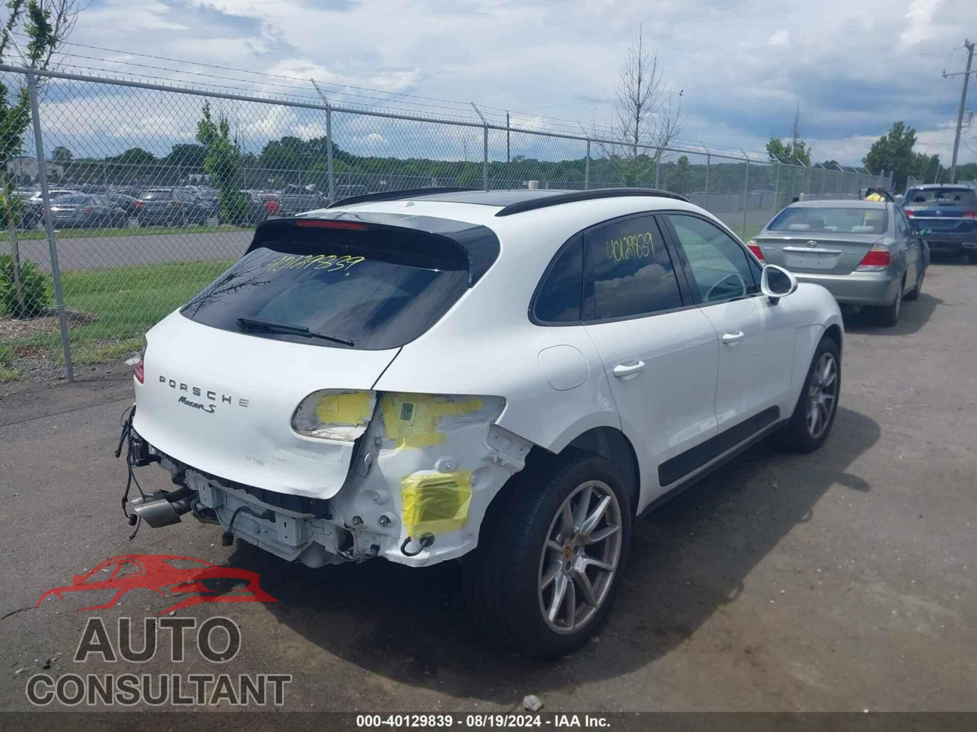 PORSCHE MACAN 2017 - WP1AB2A53HLB19531
