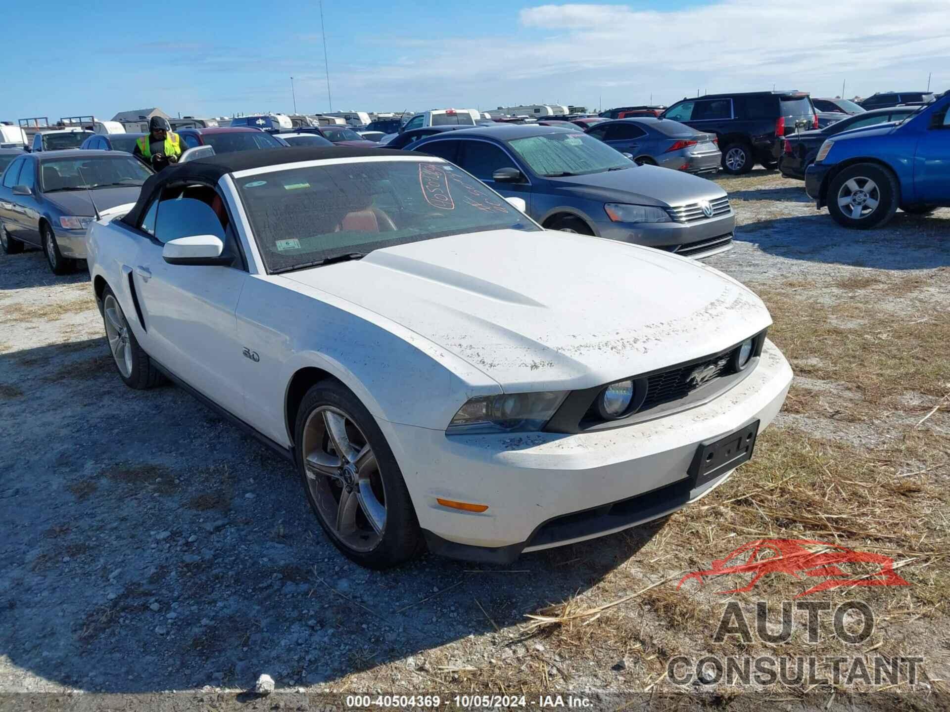 FORD MUSTANG 2011 - 1ZVBP8FF3B5148726