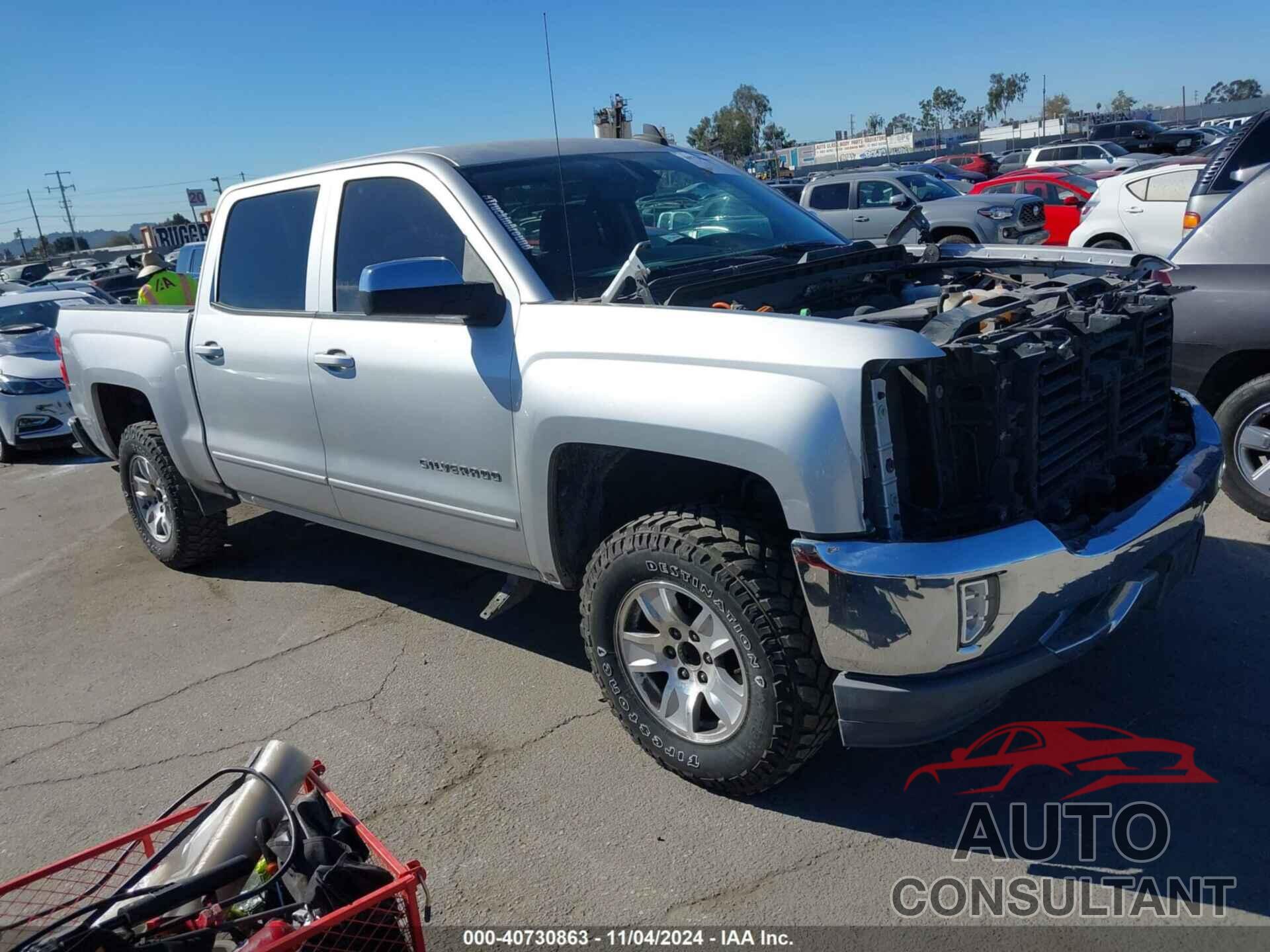 CHEVROLET SILVERADO 1500 2018 - 3GCUCRER8JG303674