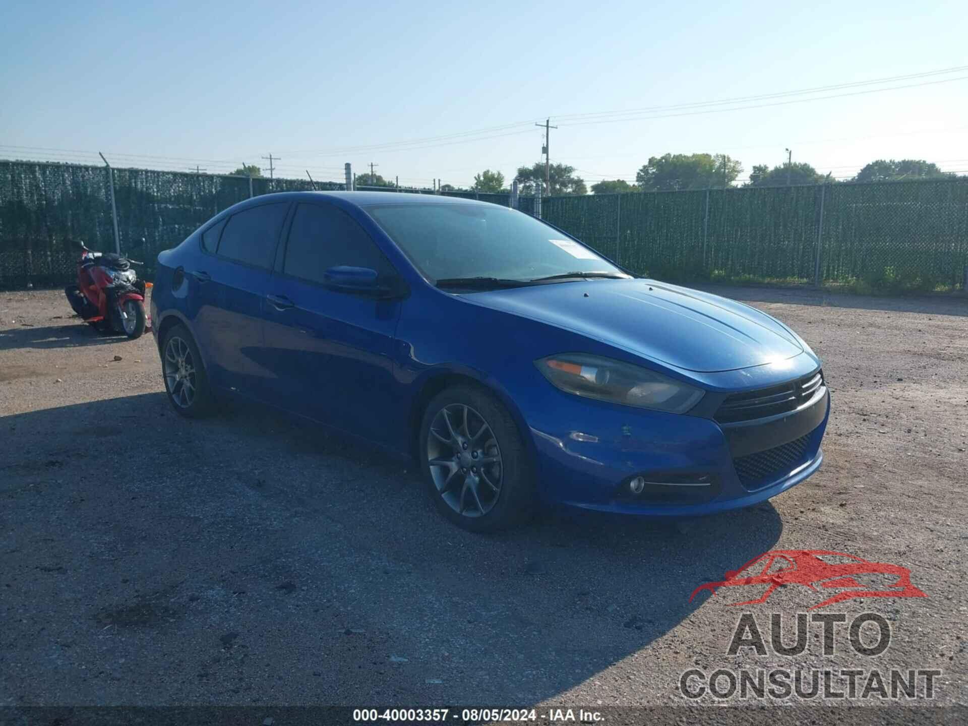 DODGE DART 2013 - 1C3CDFBAXDD342438