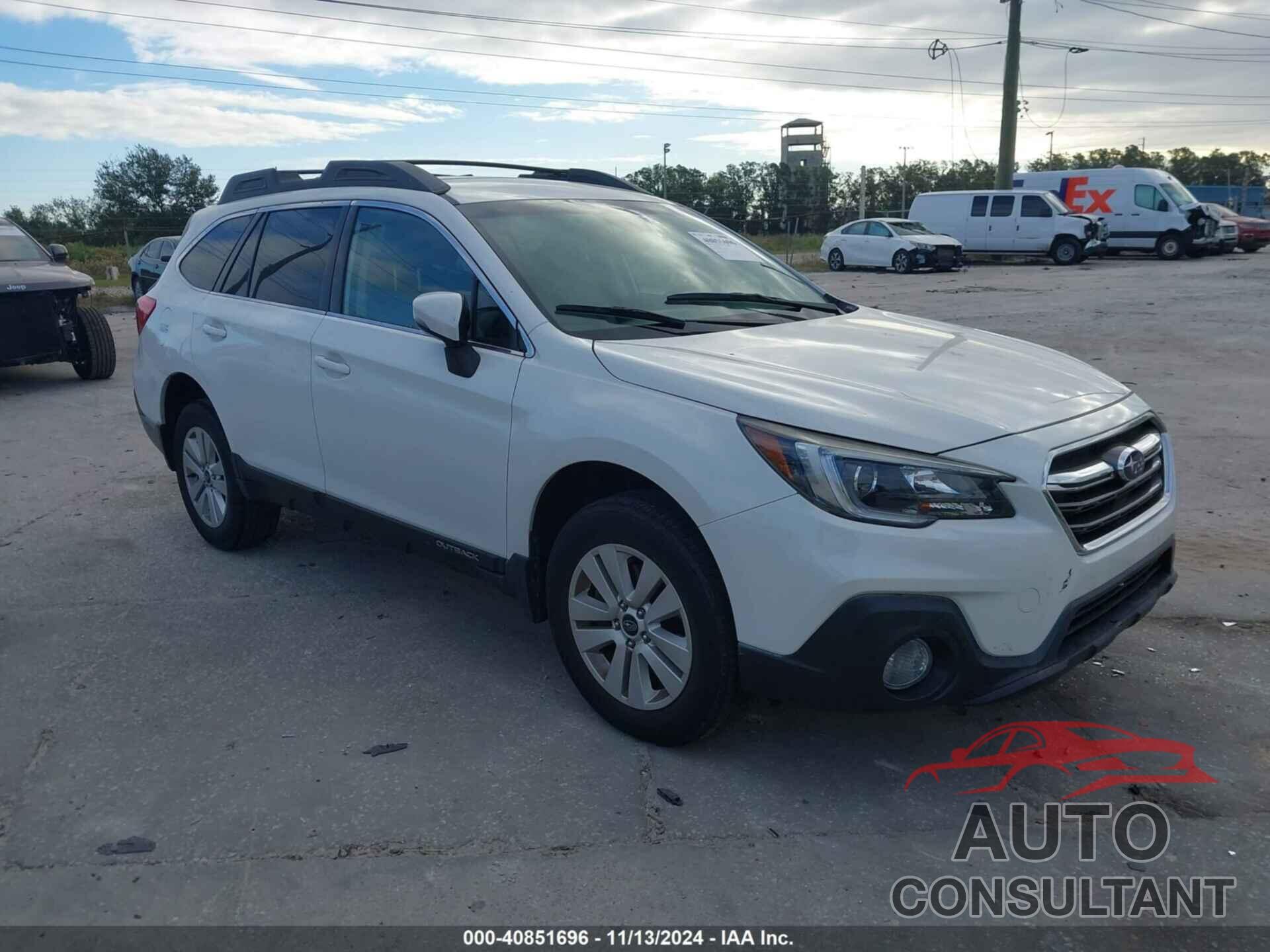 SUBARU OUTBACK 2018 - 4S4BSAFCXJ3368465