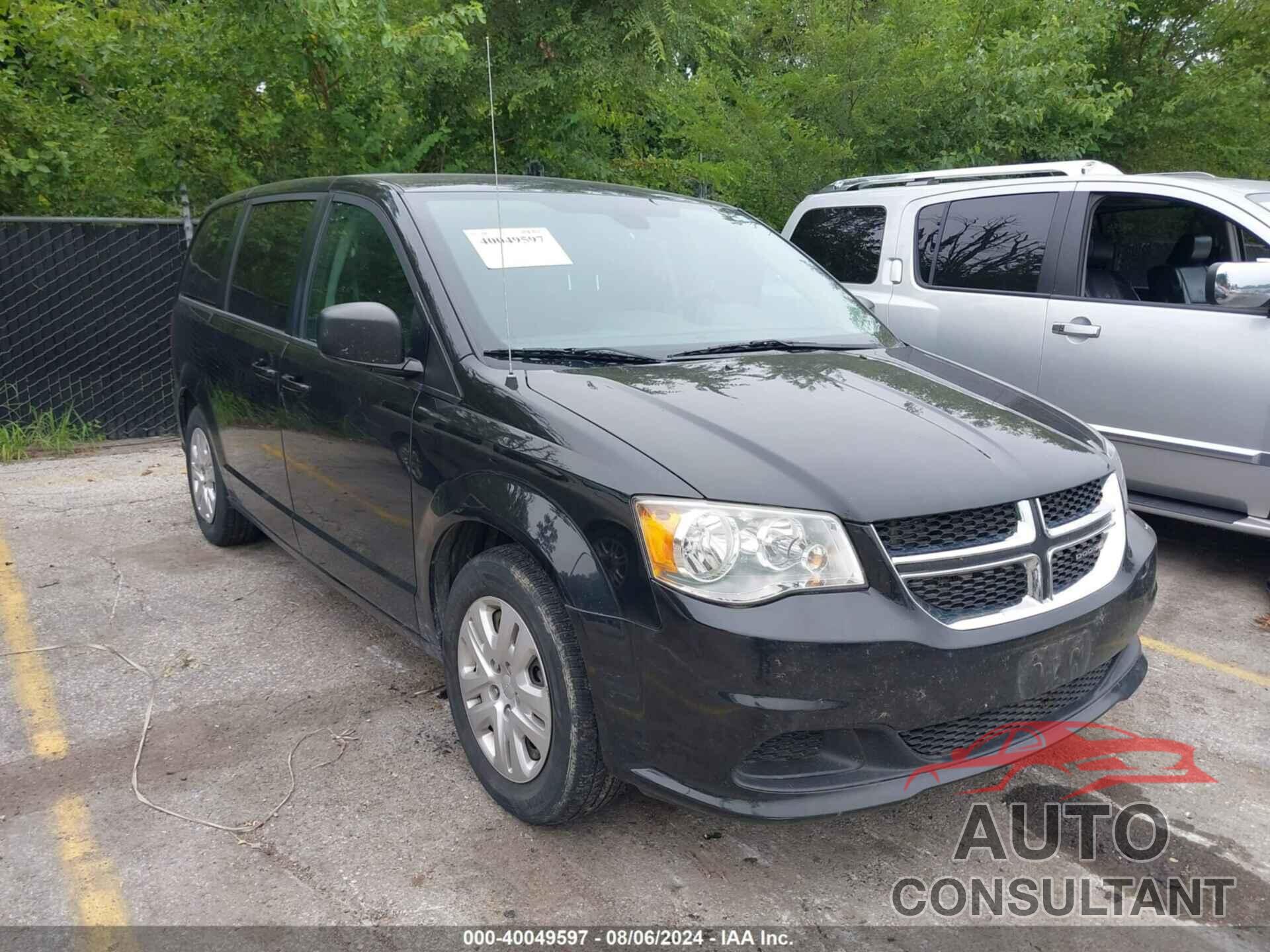 DODGE GRAND CARAVAN 2018 - 2C4RDGBG7JR309129