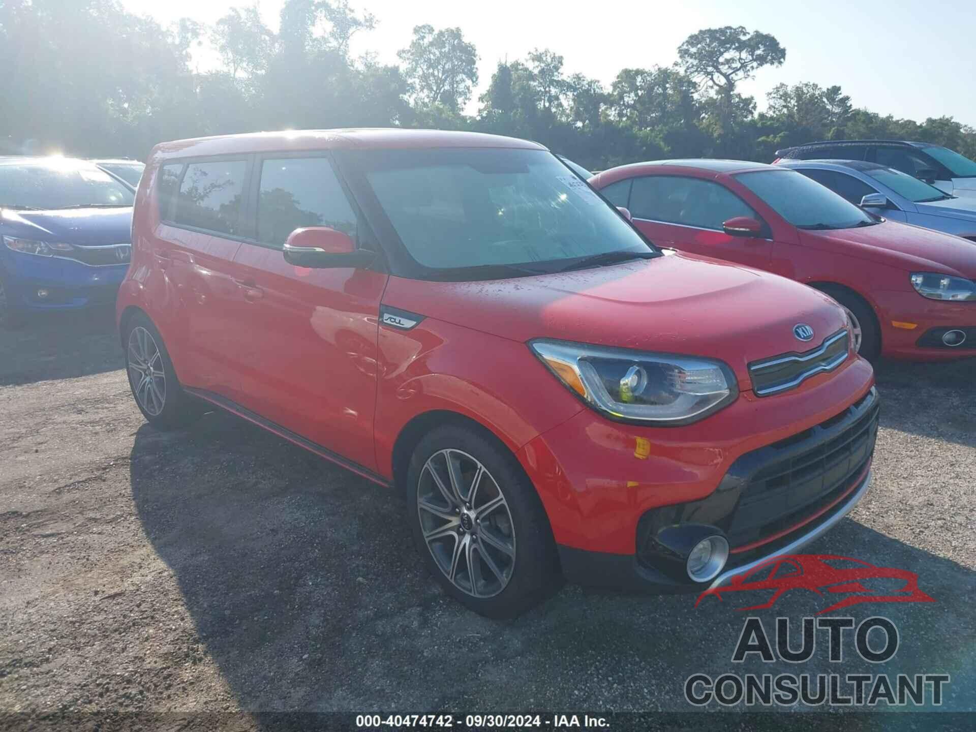 KIA SOUL 2018 - KNDJX3AAXJ7582187