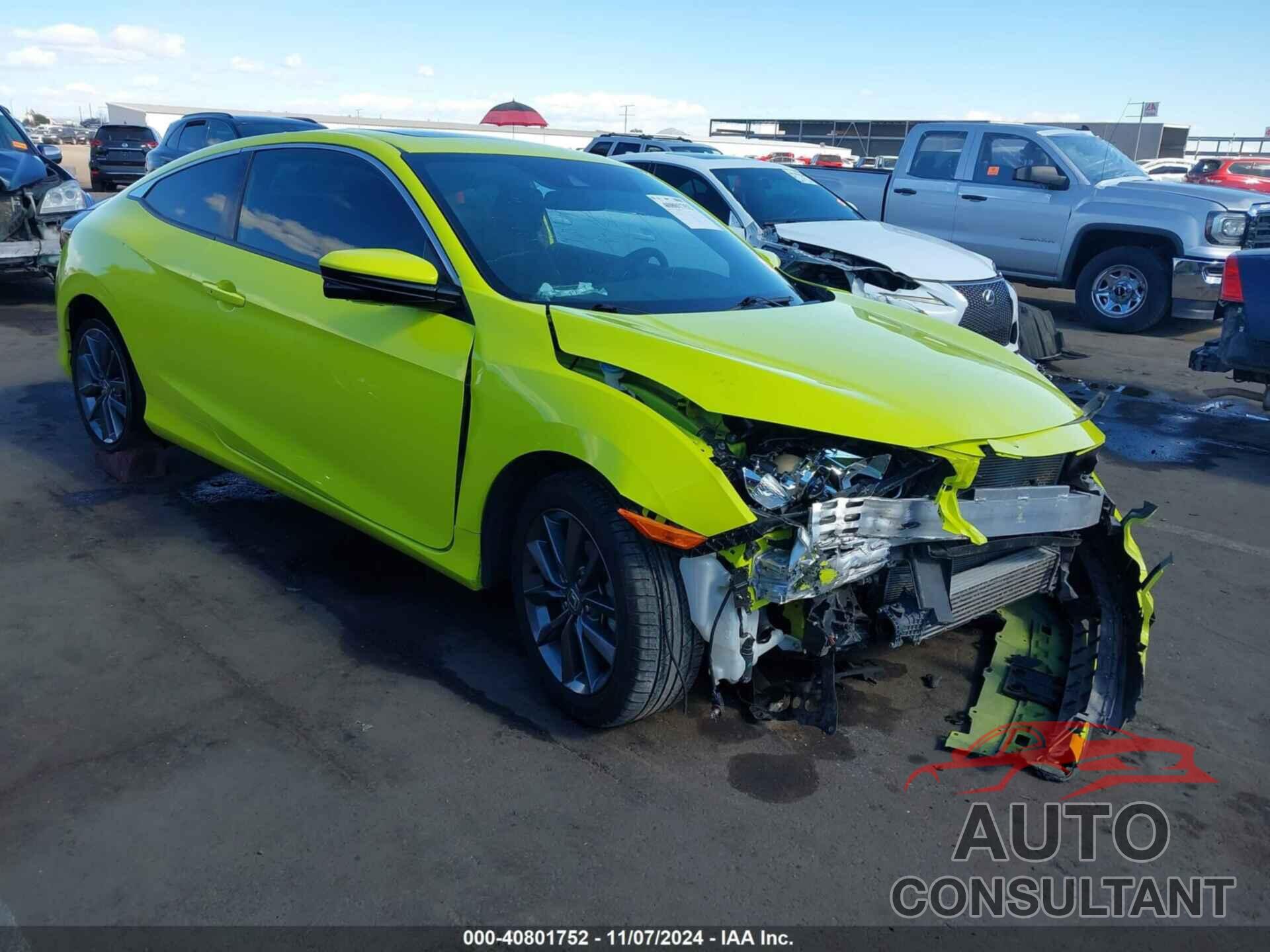 HONDA CIVIC 2019 - 2HGFC3B32KH351650