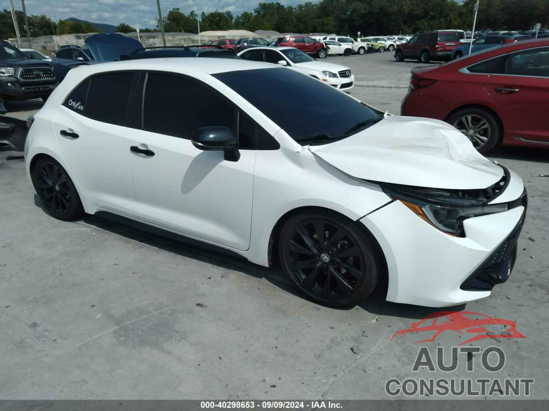 TOYOTA COROLLA 2021 - JTND4MBE0M3109287