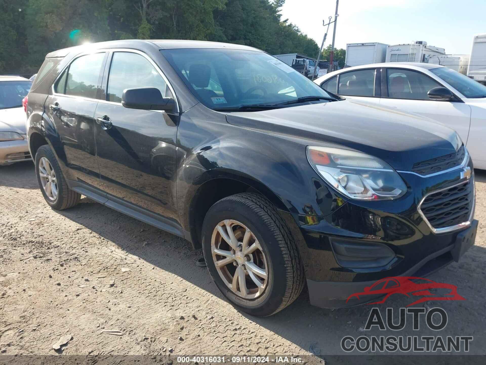 CHEVROLET EQUINOX 2017 - 2GNFLEEK1H6244288