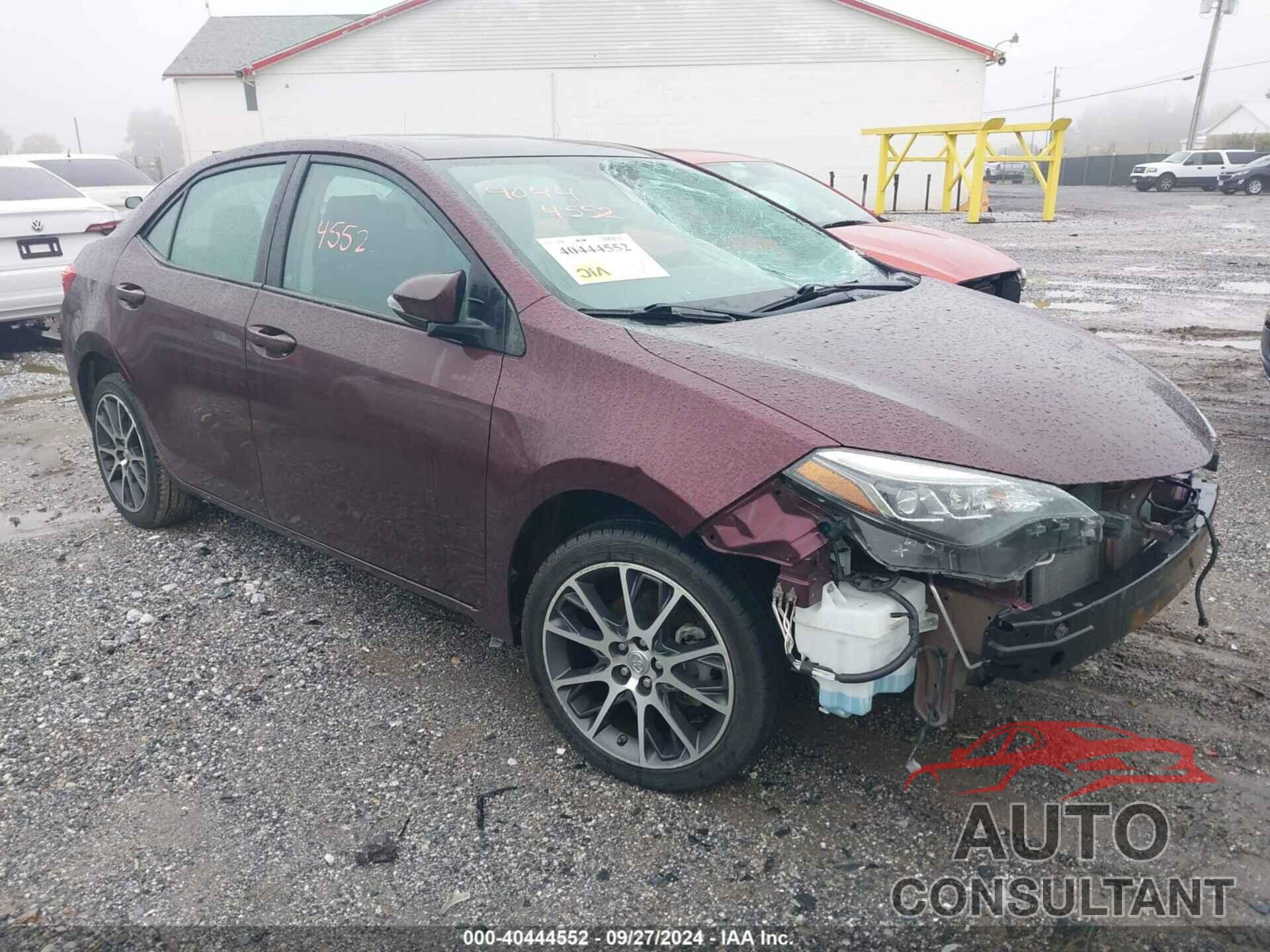 TOYOTA COROLLA 2017 - 5YFBURHE8HP630898