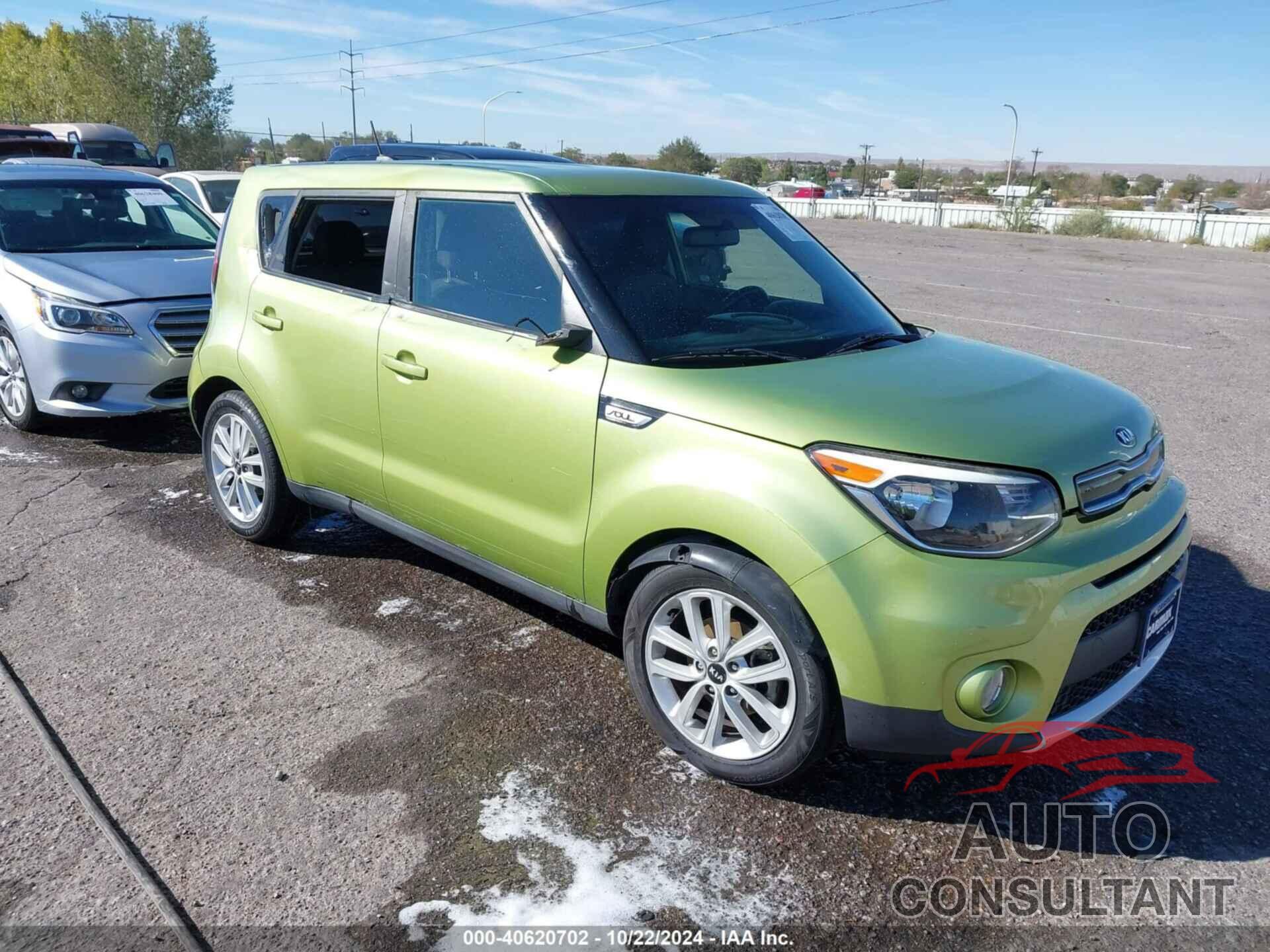 KIA SOUL 2018 - KNDJP3A51J7891419