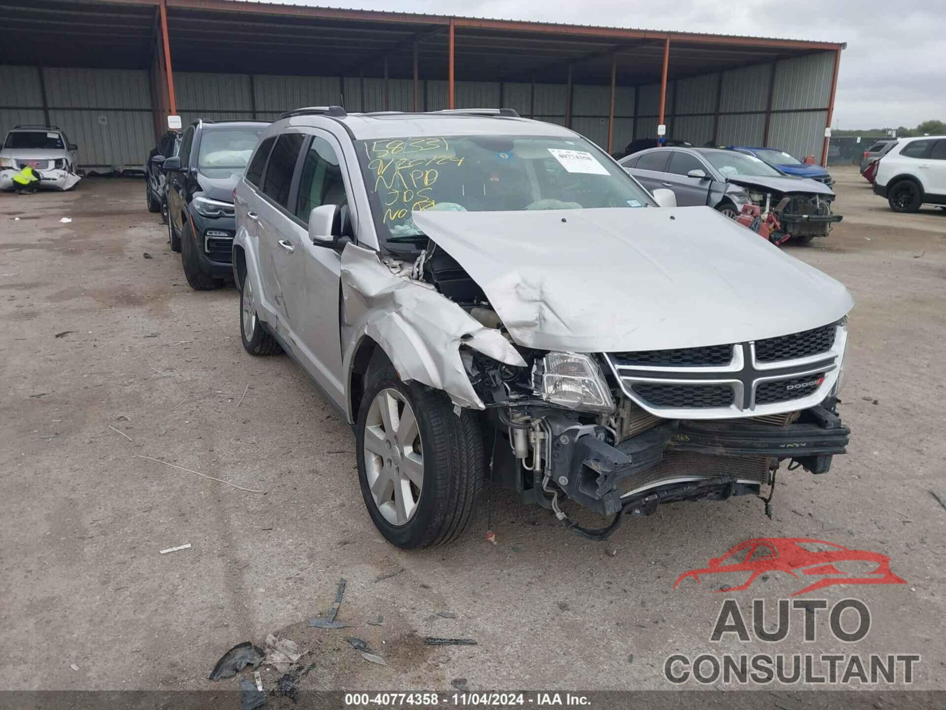 DODGE JOURNEY 2014 - 3C4PDCDG0ET105272