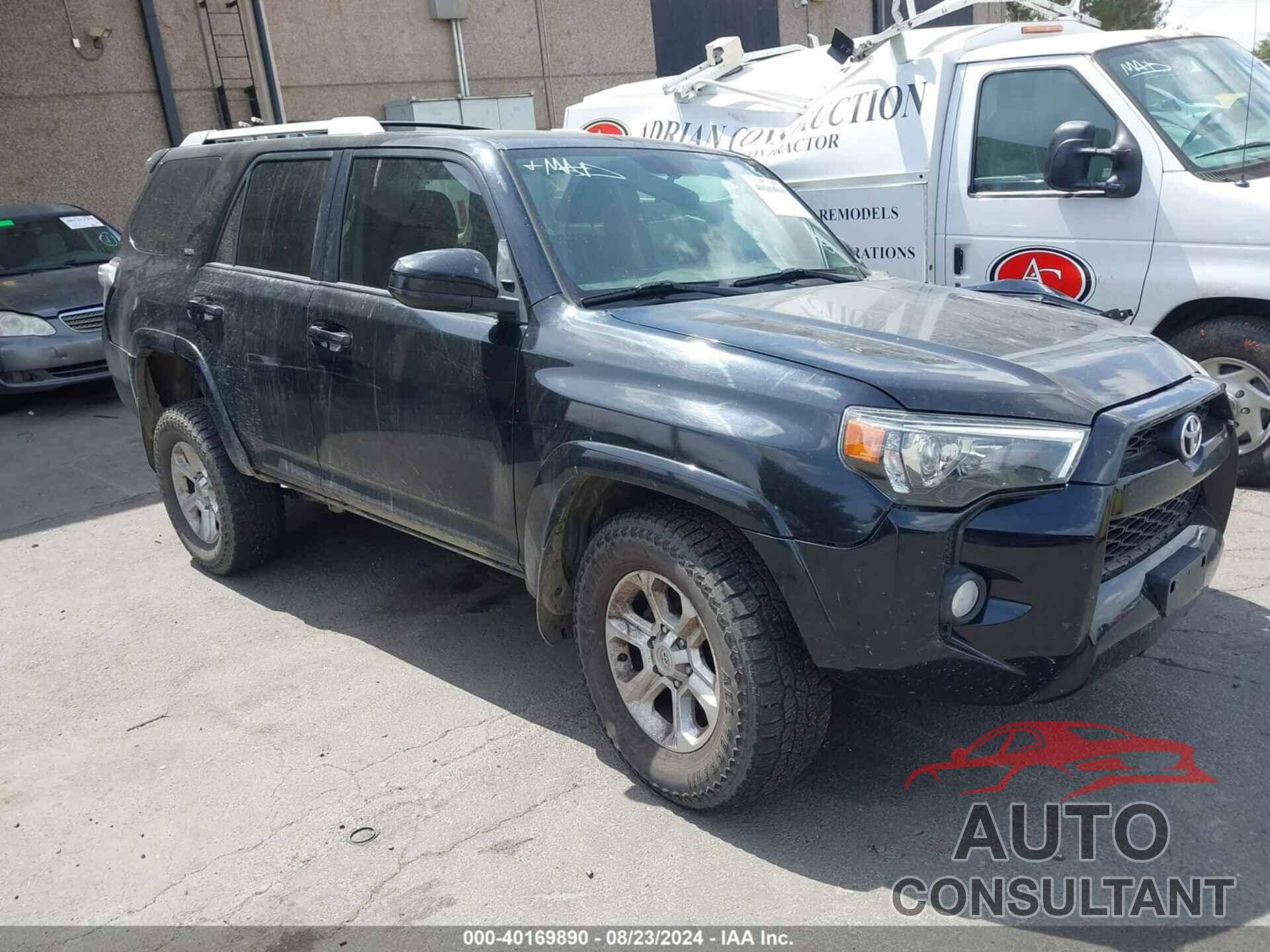 TOYOTA 4RUNNER 2016 - JTEBU5JRXG5354012