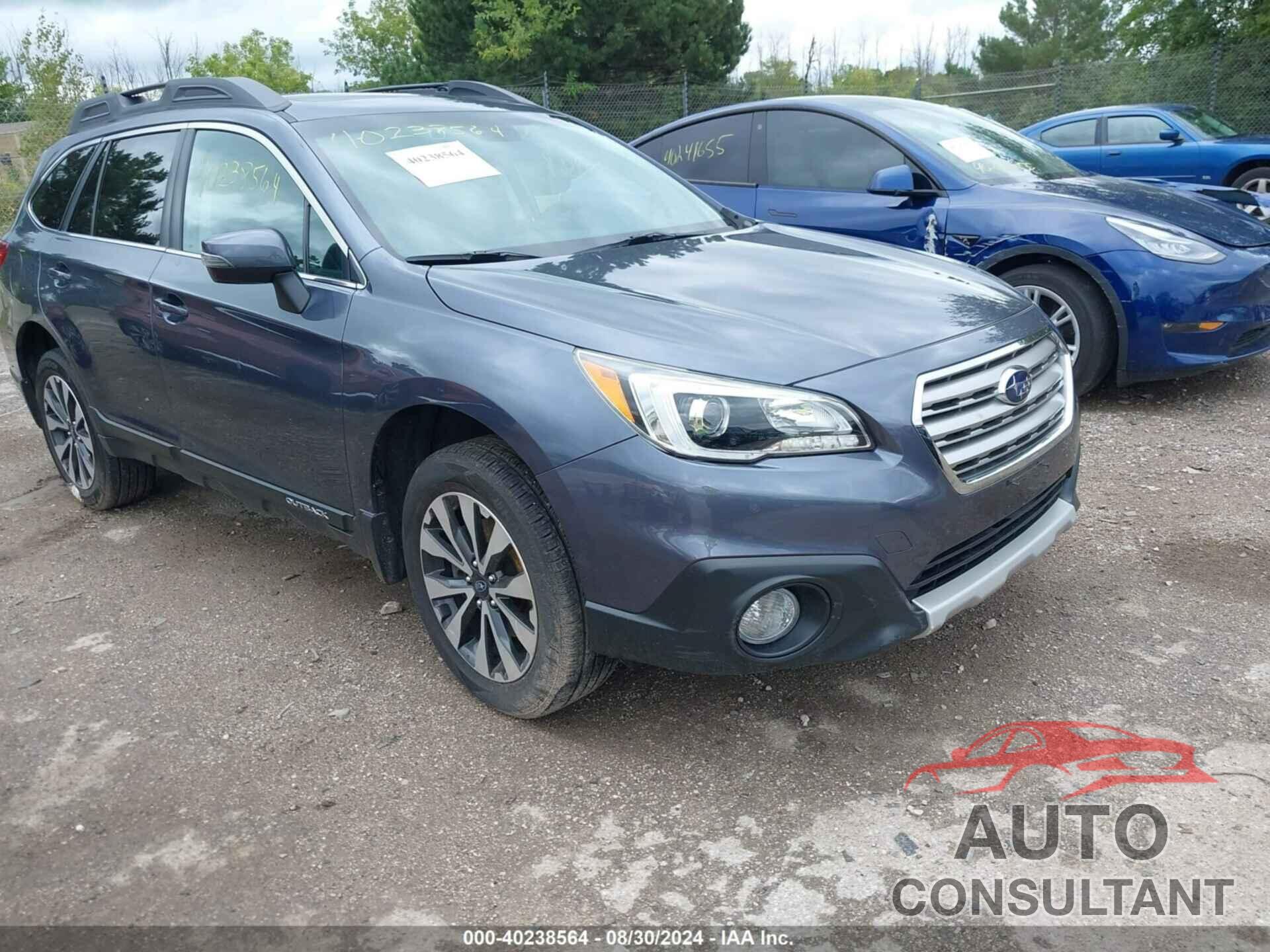 SUBARU OUTBACK 2016 - 4S4BSBNC4G3285405