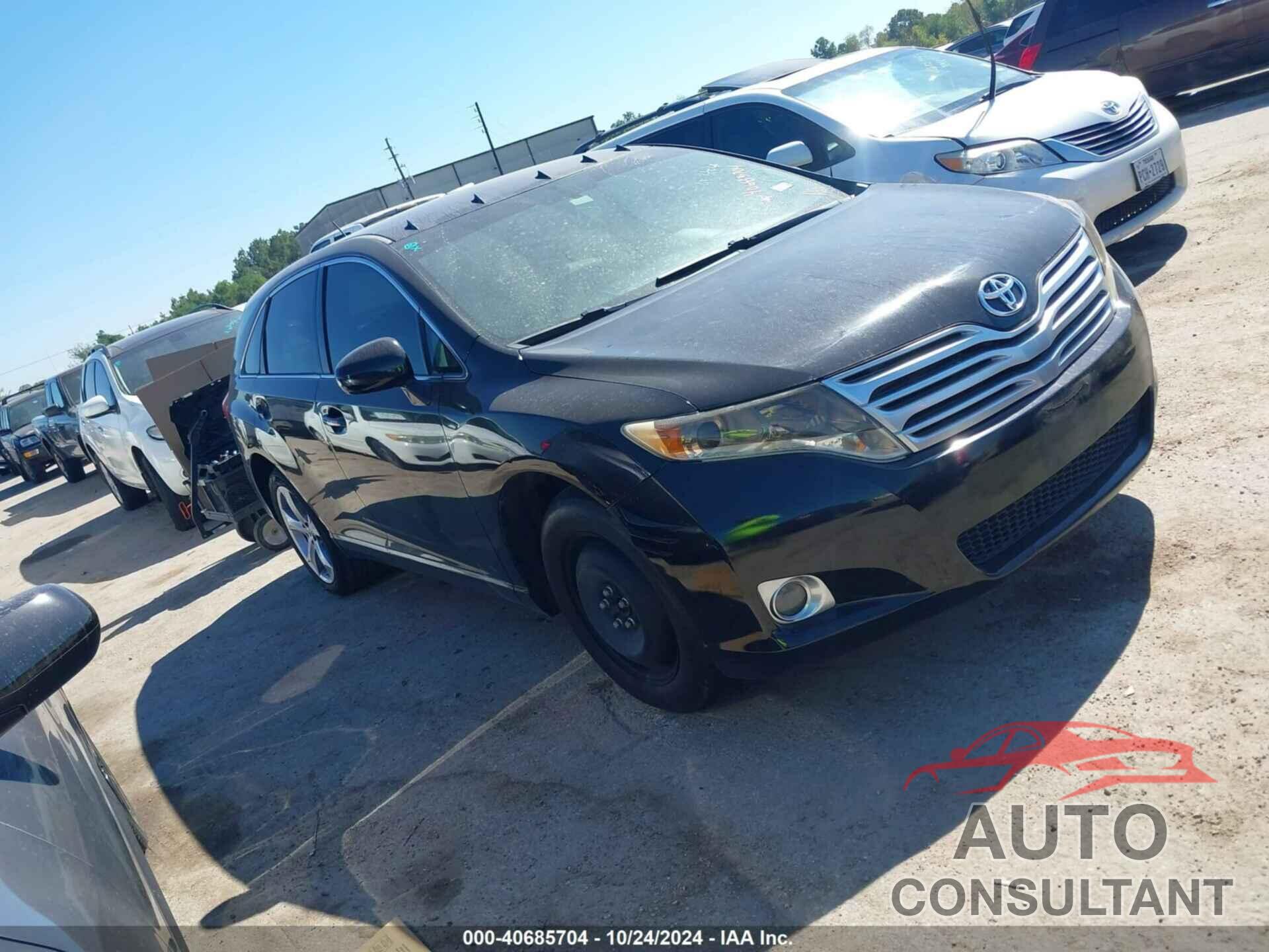 TOYOTA VENZA 2012 - 4T3ZK3BB3CU047038