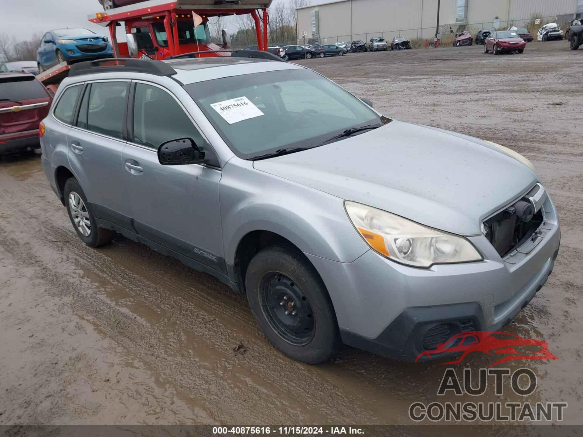 SUBARU OUTBACK 2013 - 4S4BRBAC7D3227706