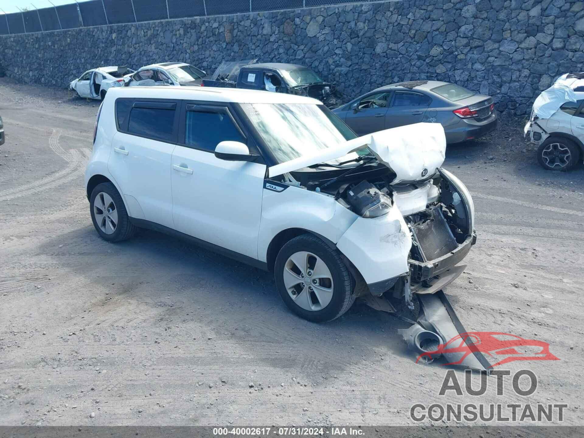 KIA SOUL 2016 - KNDJN2A24G7374971