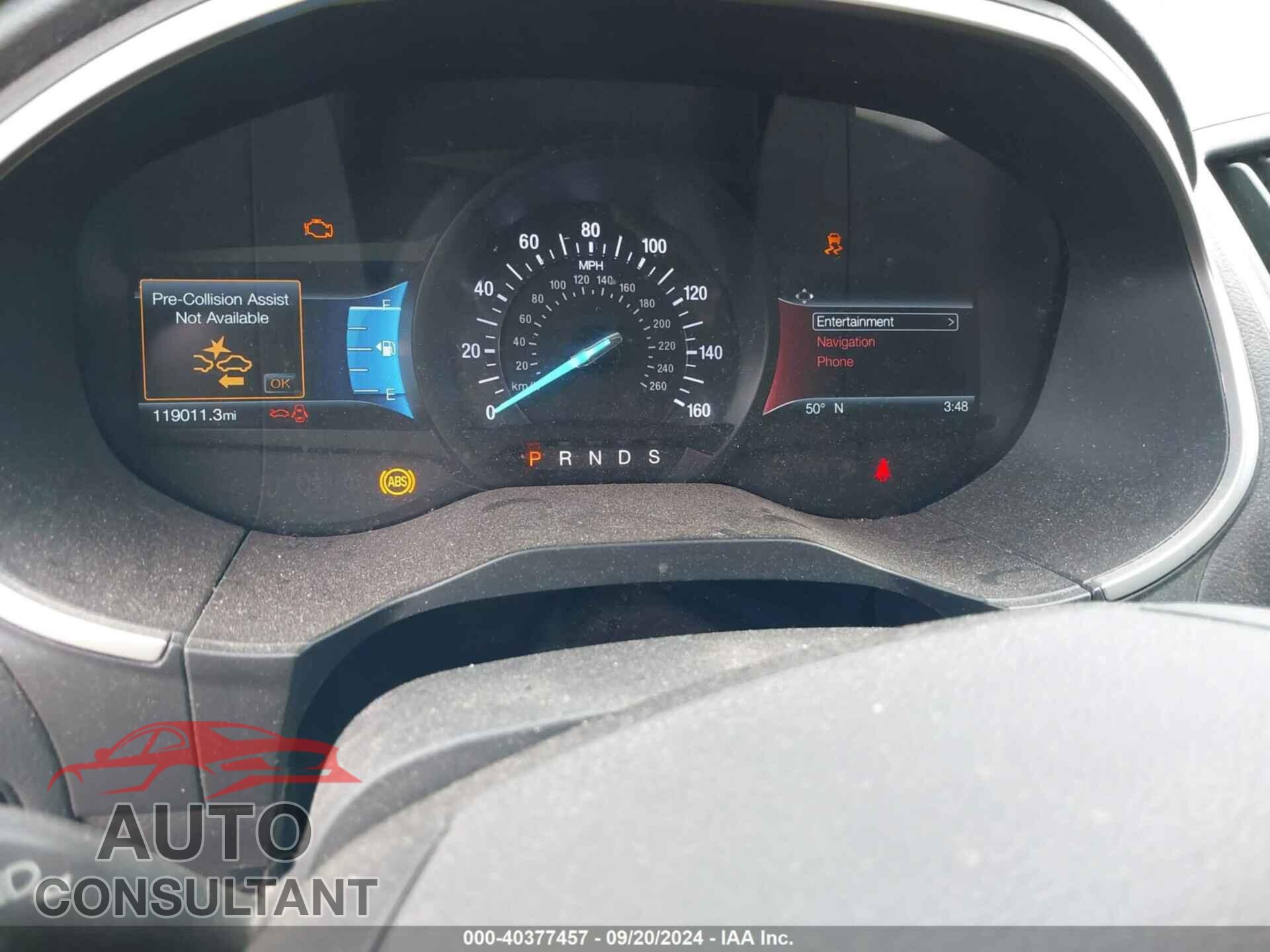FORD EDGE 2019 - 2FMPK3J91KBB61199