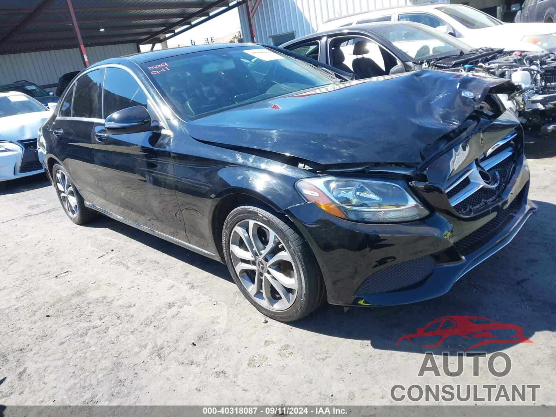 MERCEDES-BENZ C 300 2017 - 55SWF4JB9HU221656