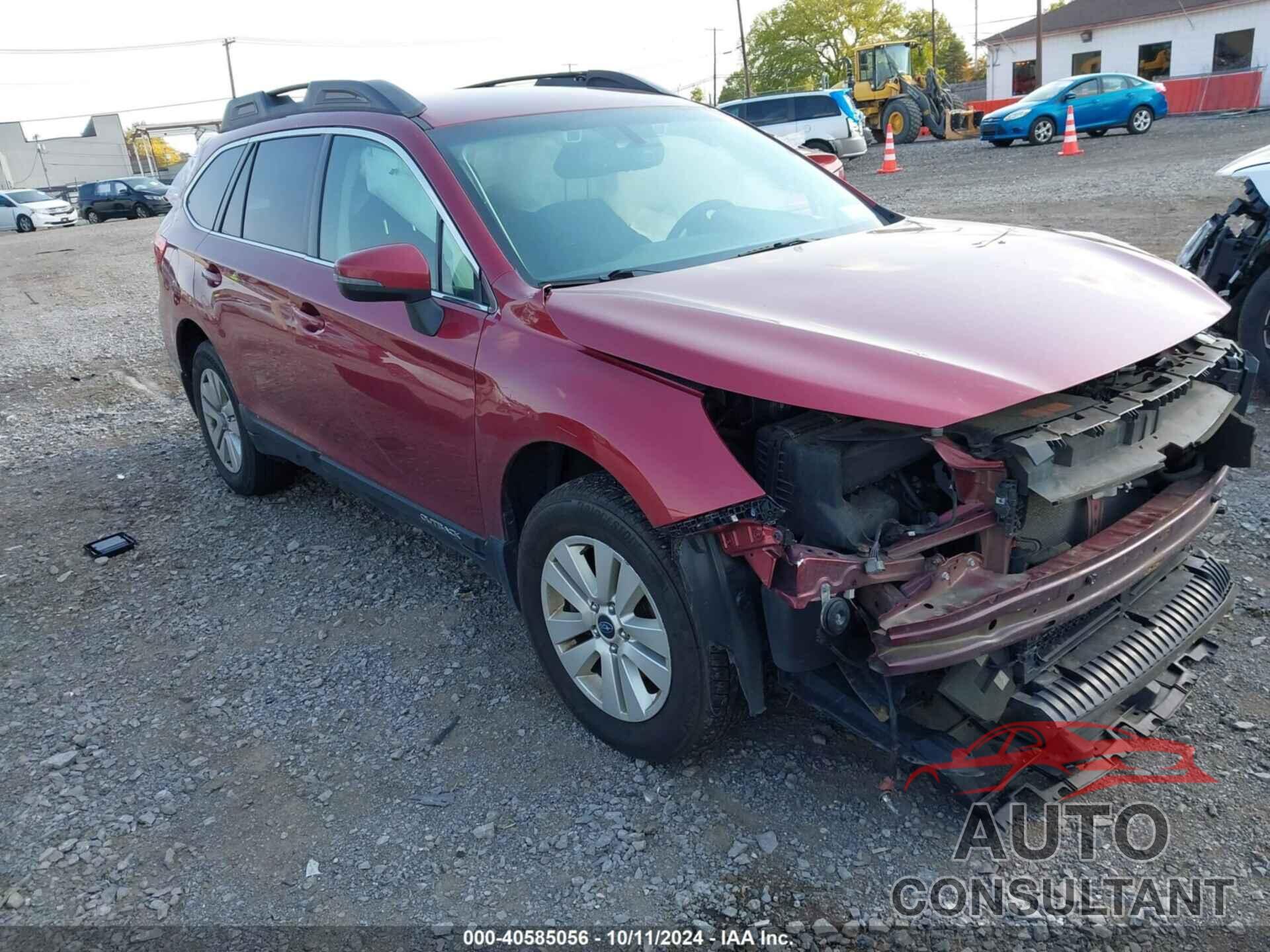 SUBARU OUTBACK 2018 - 4S4BSAFCXJ3391485