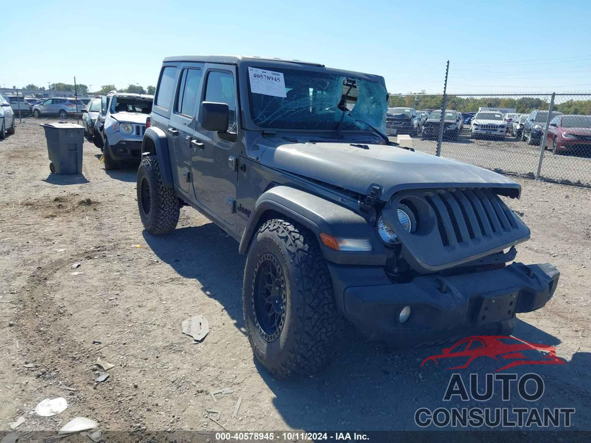 JEEP WRANGLER UNLIMITED 2022 - 1C4HJXDG6NW158234