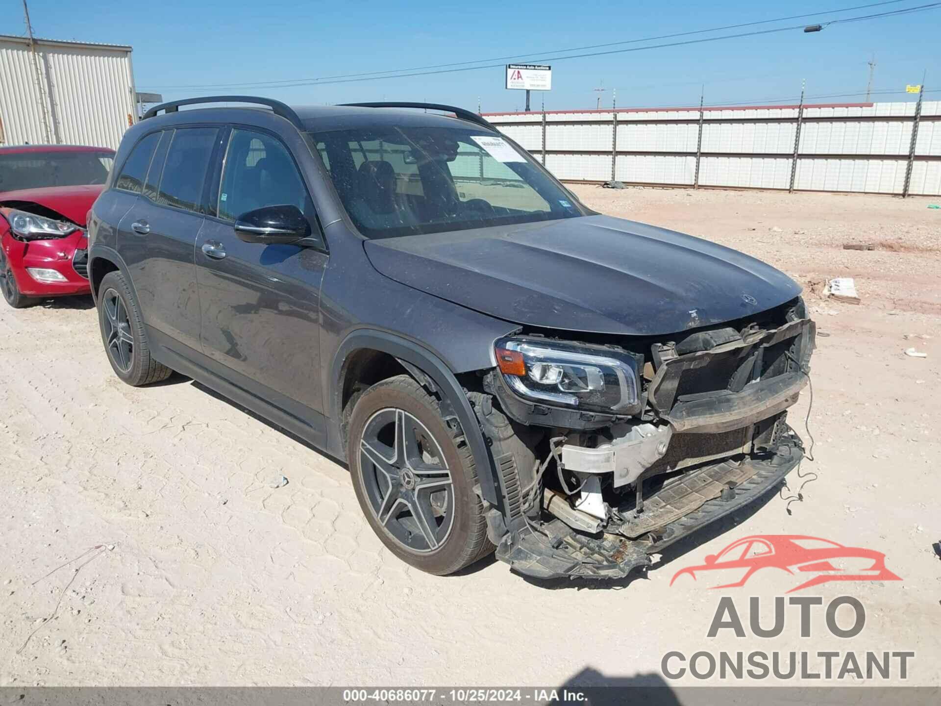 MERCEDES-BENZ GLB 250 2020 - WDC4M4GB8LW010680
