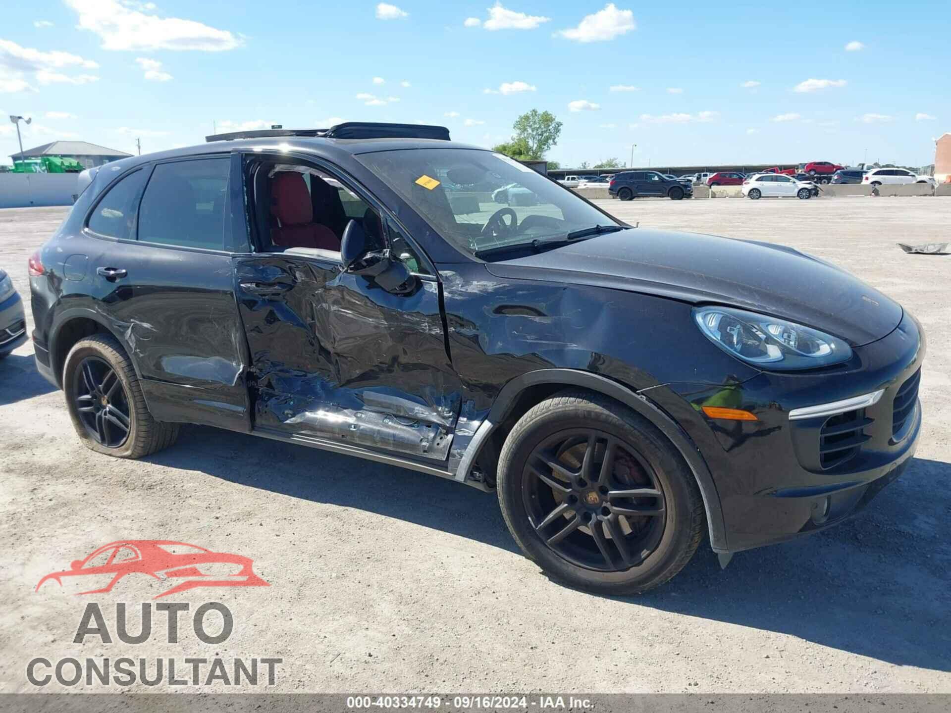 PORSCHE CAYENNE 2016 - WP1AA2A20GLA10788
