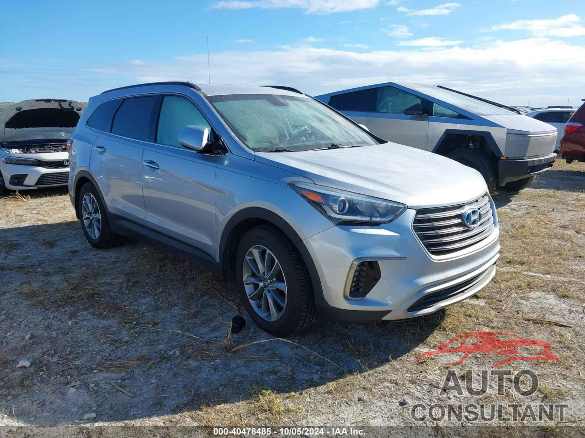 HYUNDAI SANTA FE 2017 - KM8SM4HF2HU244892