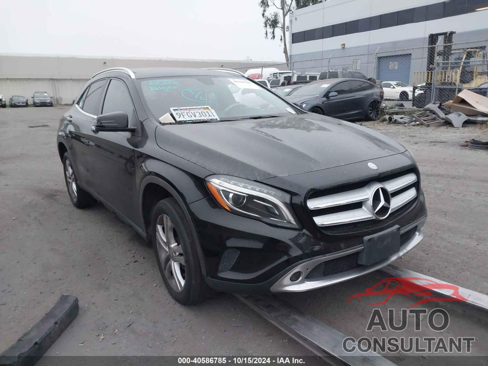 MERCEDES-BENZ GLA 250 2015 - WDCTG4GB5FJ120820