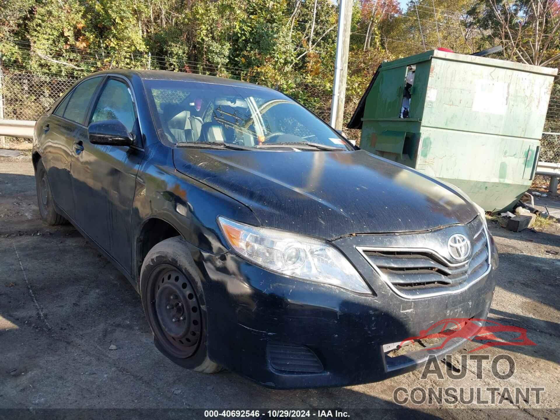 TOYOTA CAMRY 2011 - 4T1BF3EK8BU129209