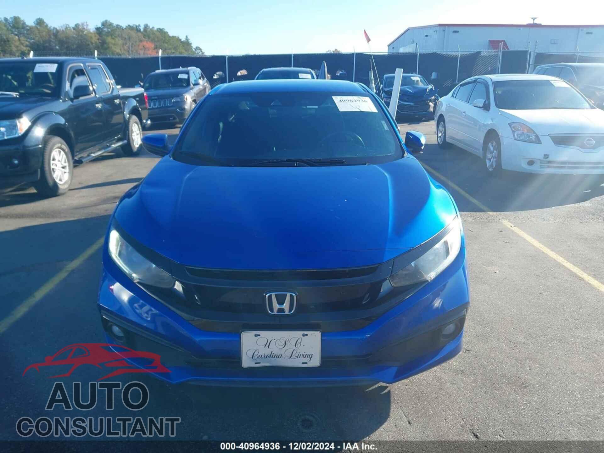 HONDA CIVIC 2019 - 2HGFC2F82KH554232