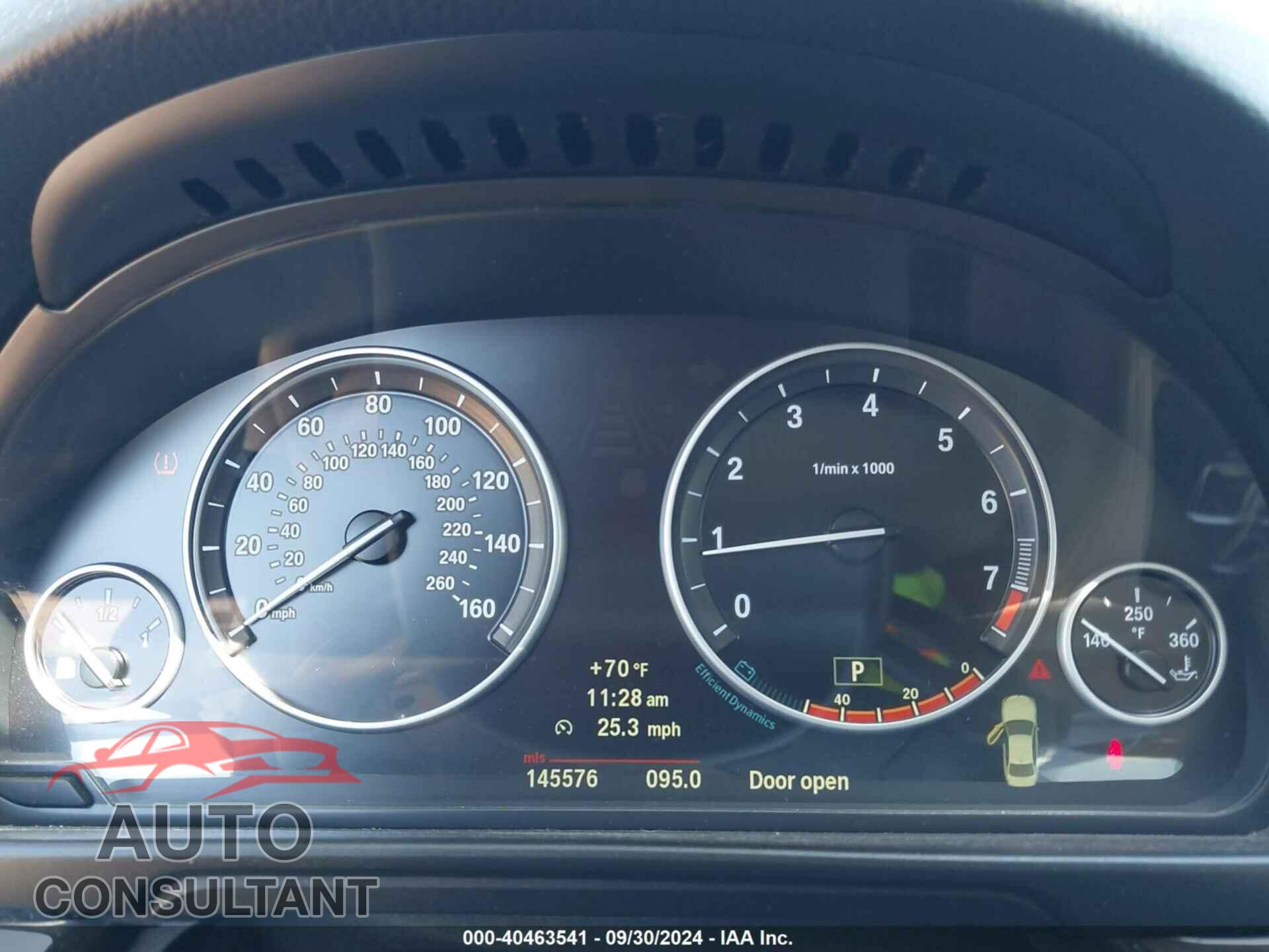 BMW 528I 2012 - WBAXG5C52CDX01566