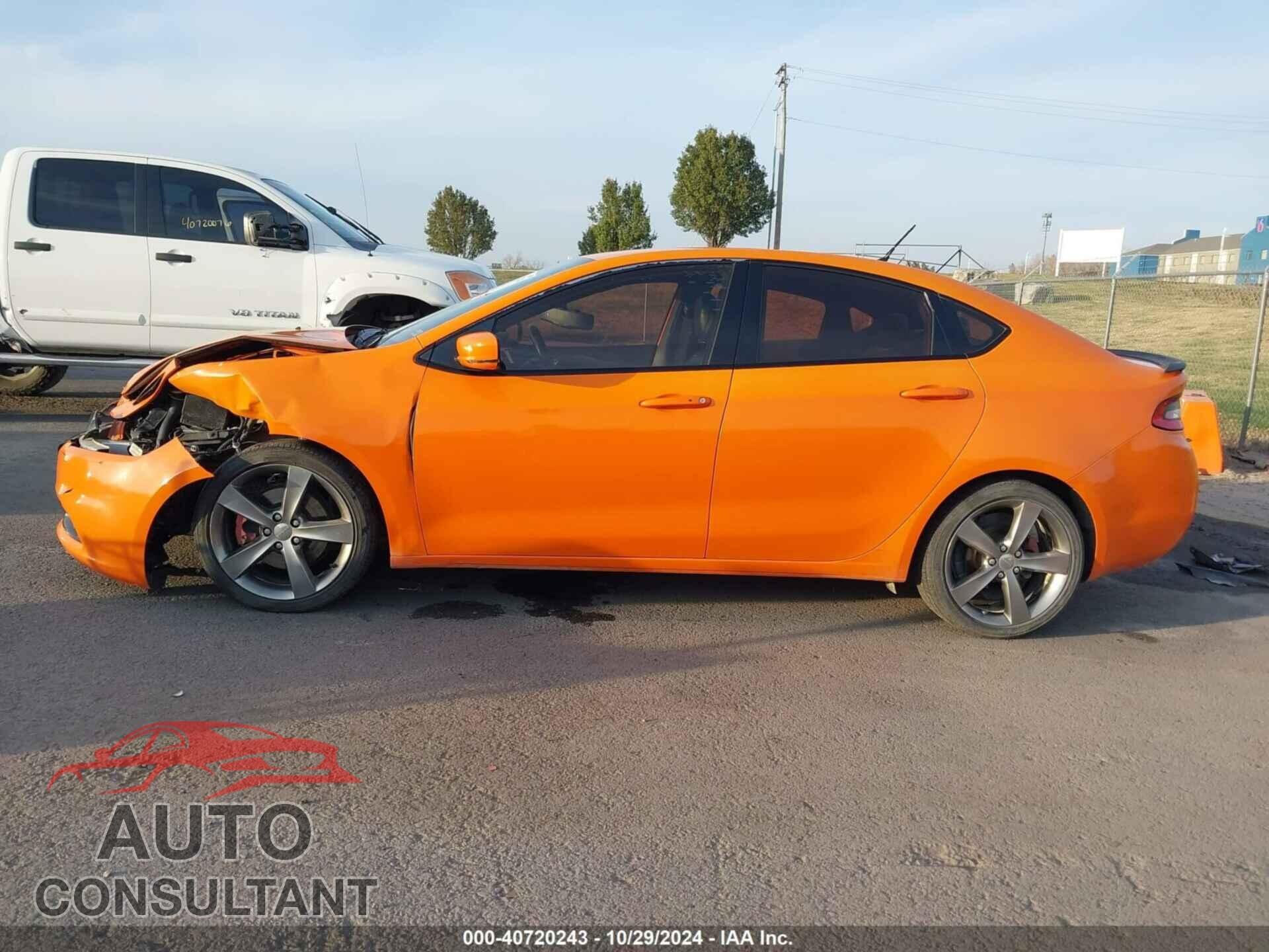 DODGE DART 2014 - 1C3CDFEB5ED719876