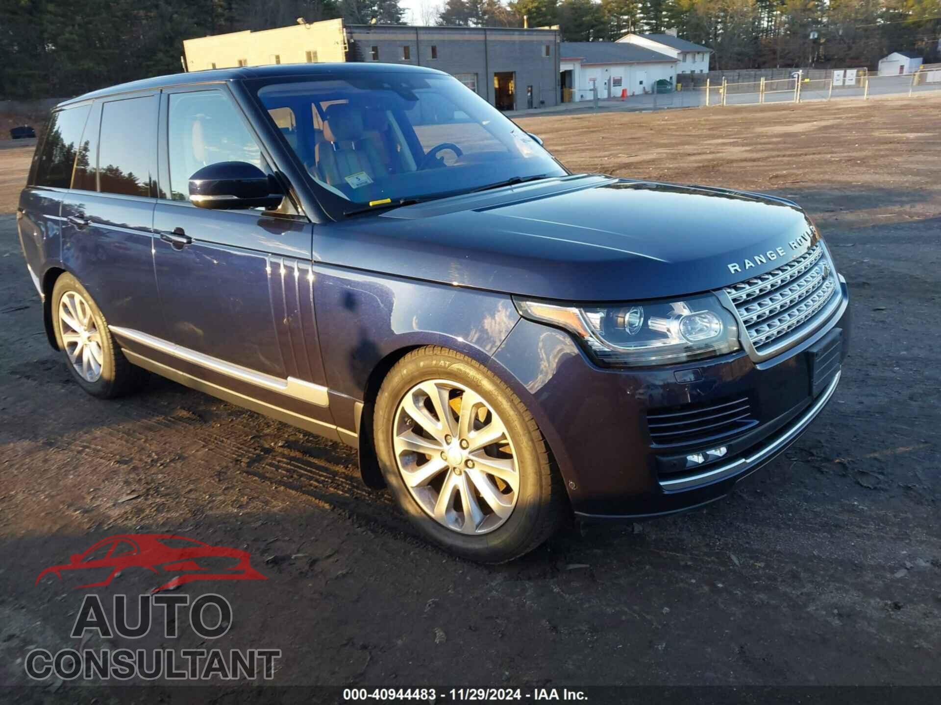 LAND ROVER RANGE ROVER 2017 - SALGS2FK2HA367607