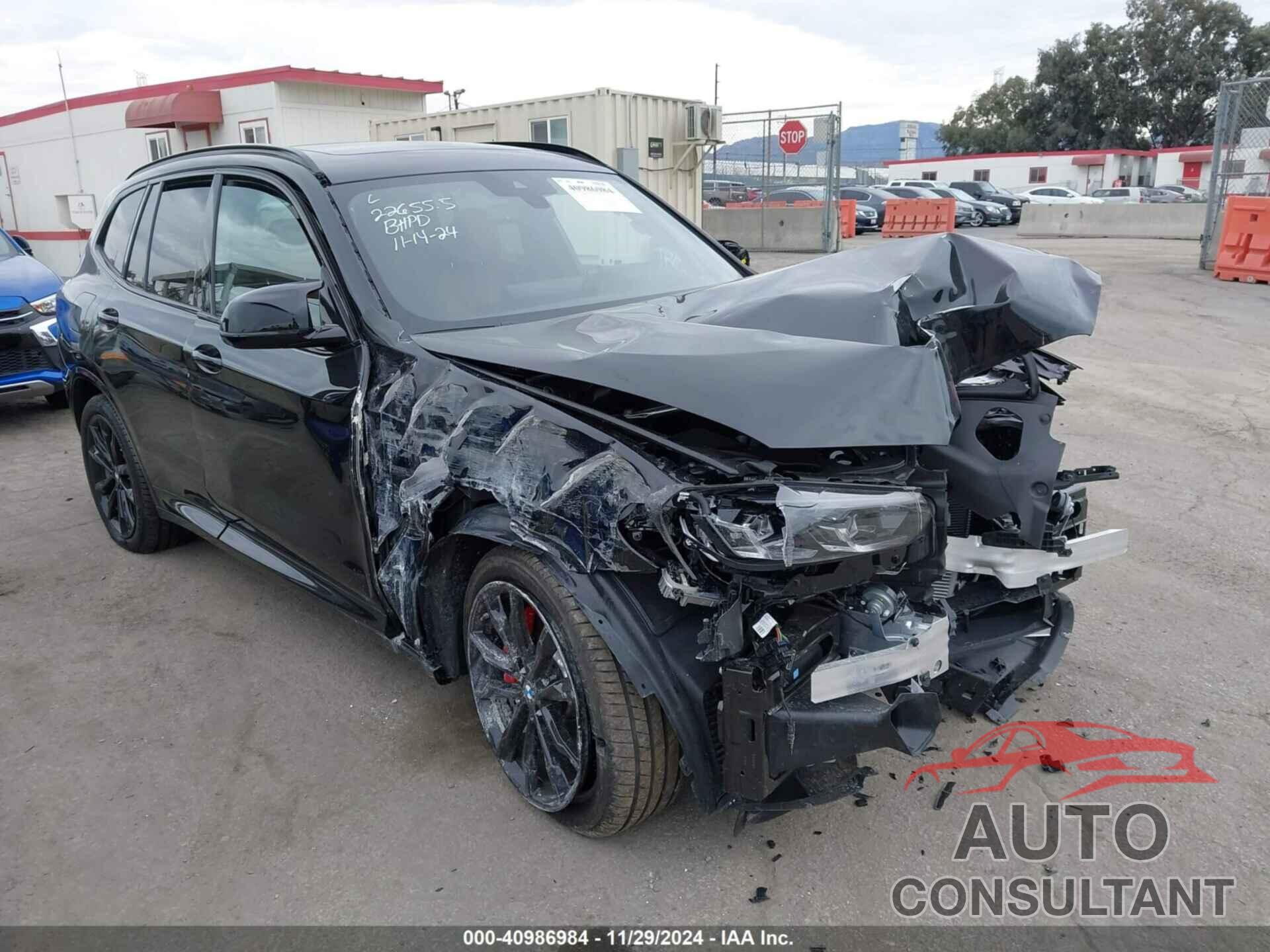 BMW X3 2024 - 5UX83DP02R9X38851