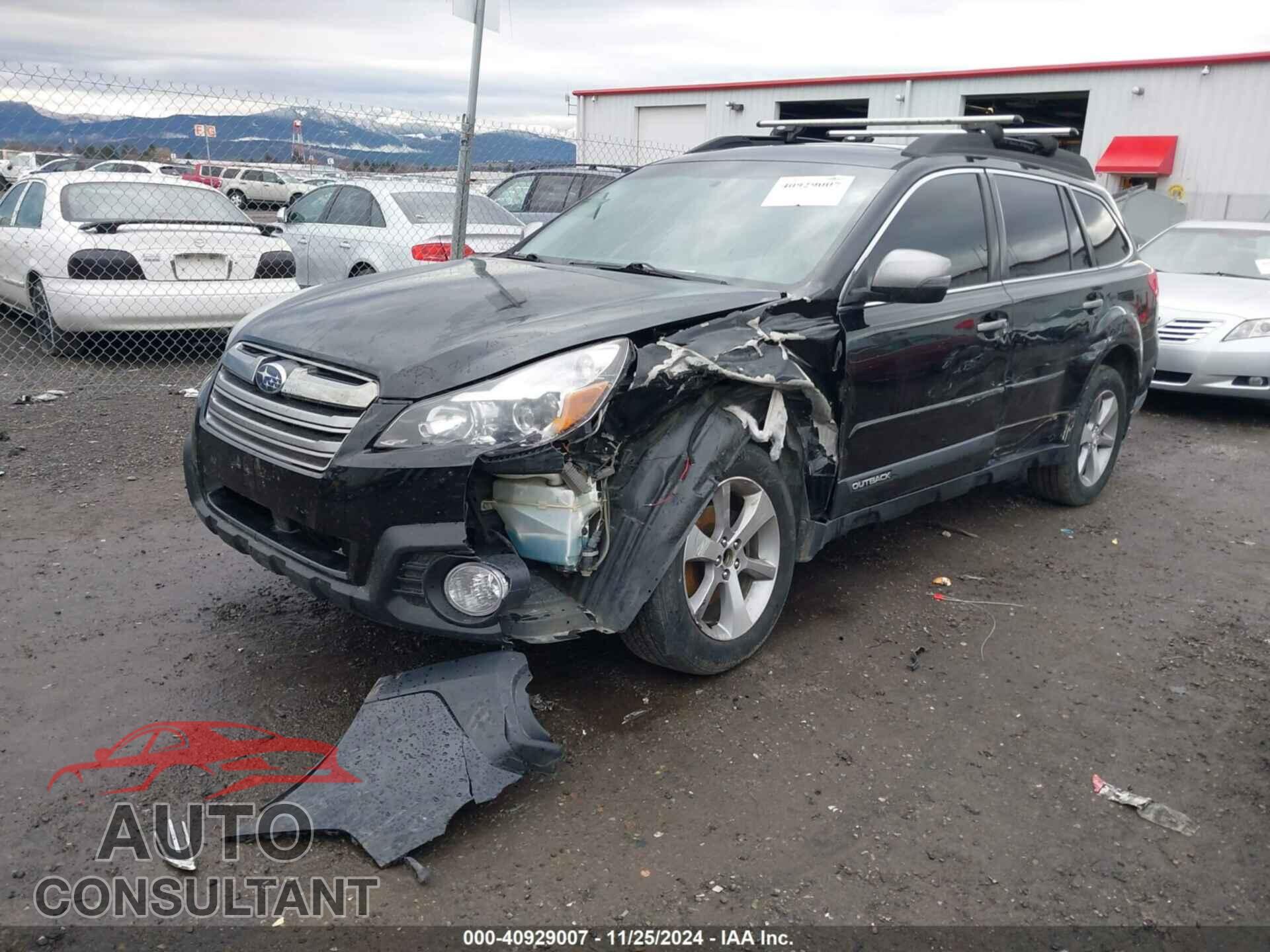SUBARU OUTBACK 2013 - 4S4BRBSC6D3260310